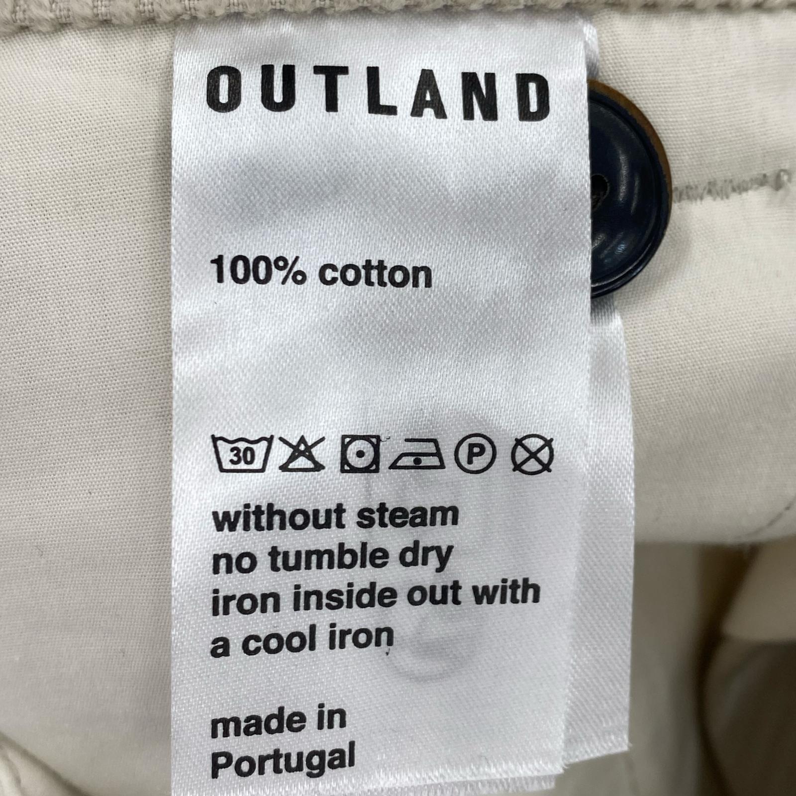 パンツ OUTLAND コーデュロイパンツ 32 ホワイト