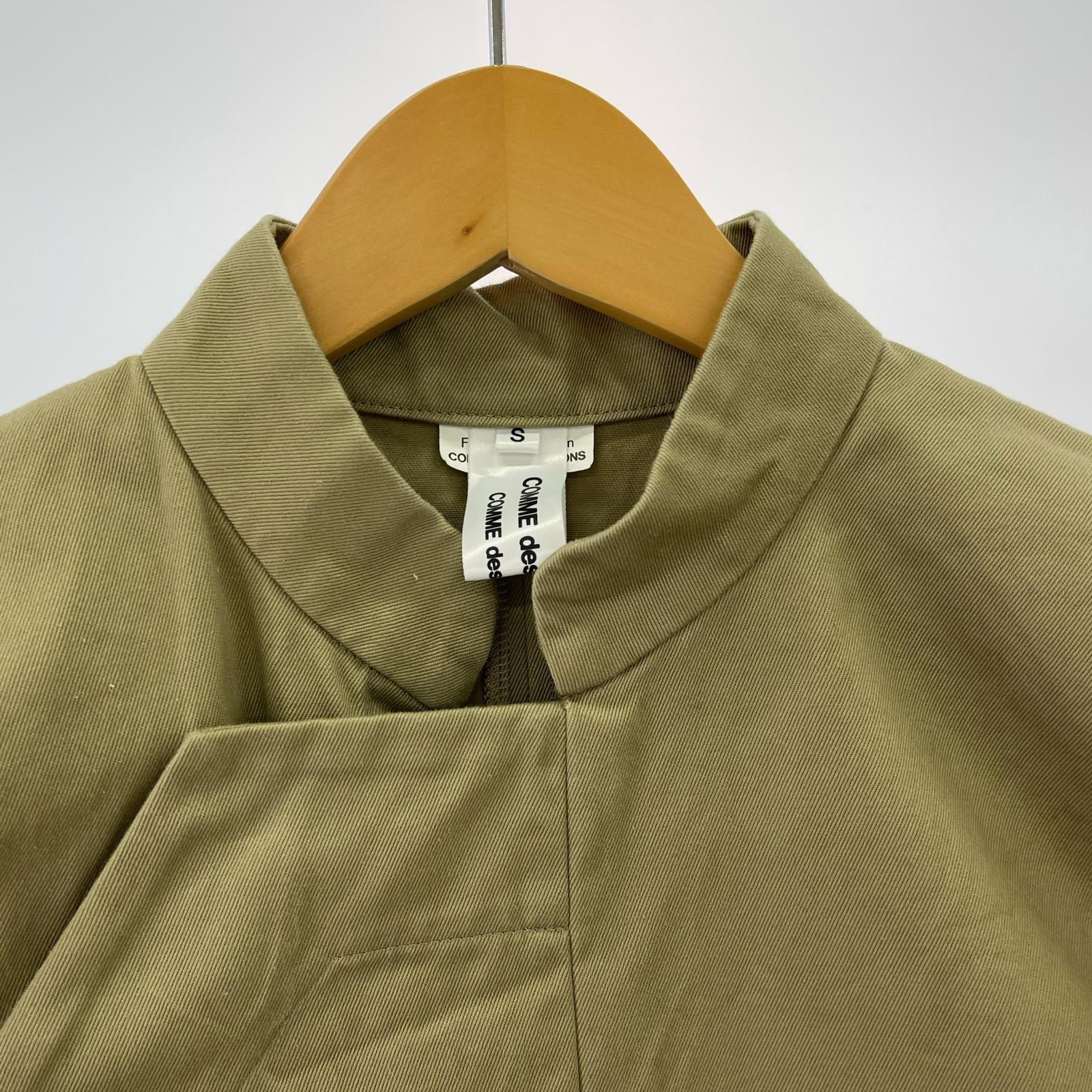ジャケット CdG チャイナジャケット S S ブラウン