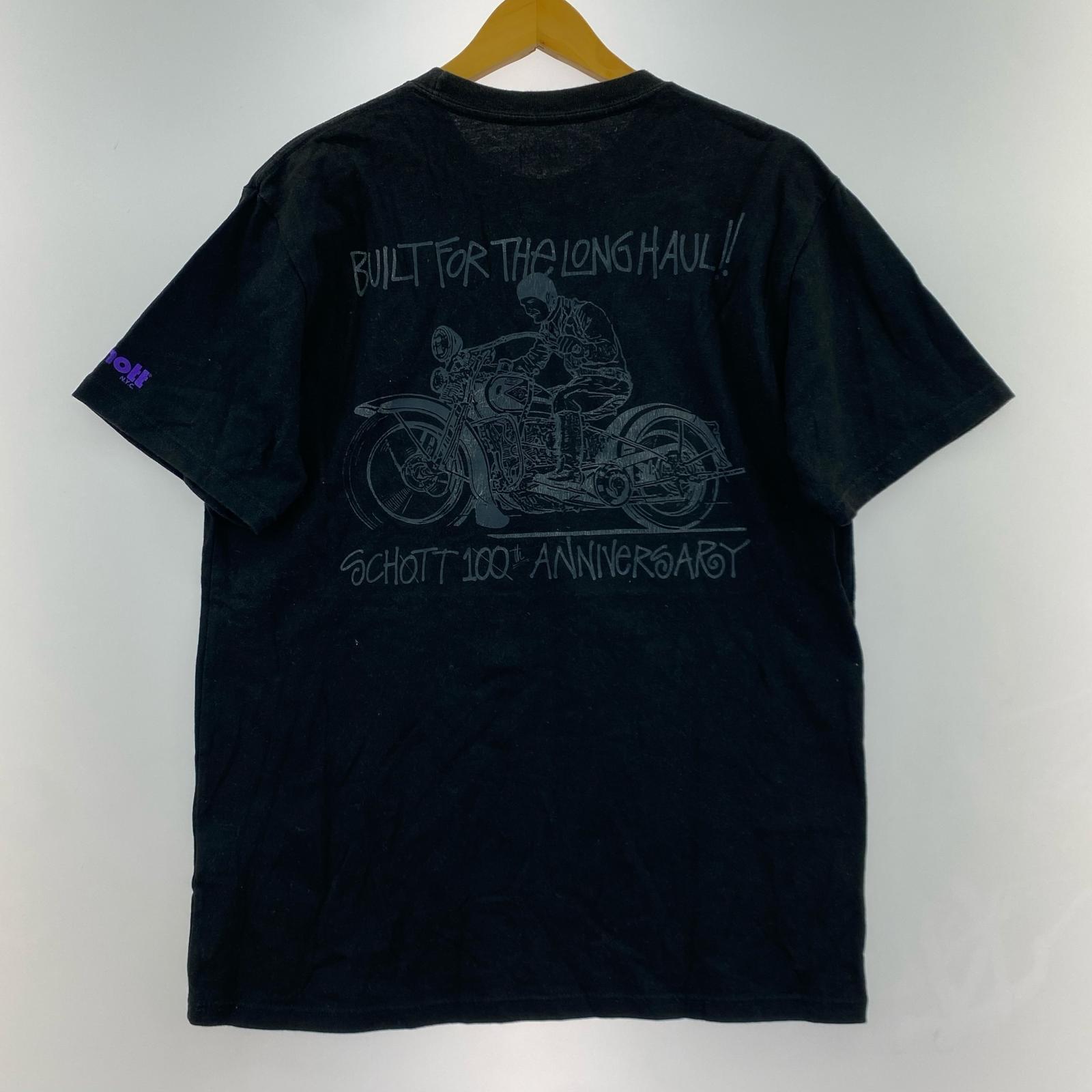 半袖Tシャツ Schott/L/ブラック L