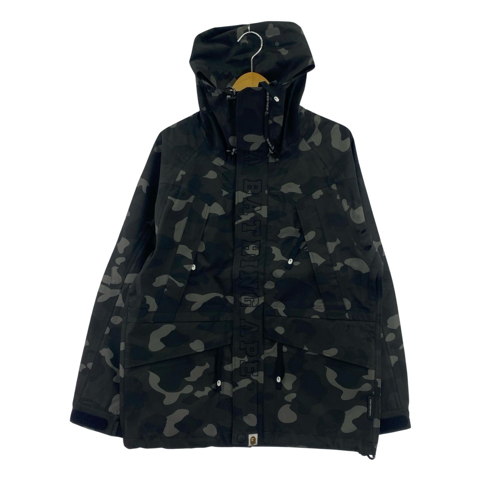 マウンテンパーカー GORE-TEX COLOR CAMO SNOWBOARD JACKET S 黒 S ブラック