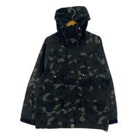 マウンテンパーカー GORE-TEX COLOR CAMO SNOWBOARD JACKET S 黒 S ブラック