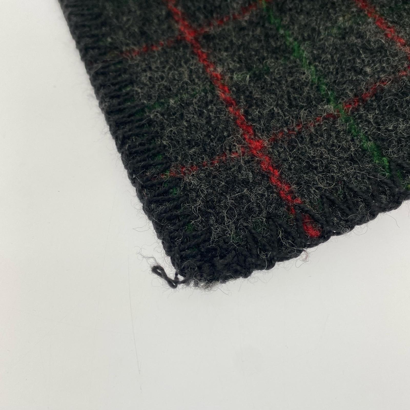 その他アクセサリー チェック グレー グレー