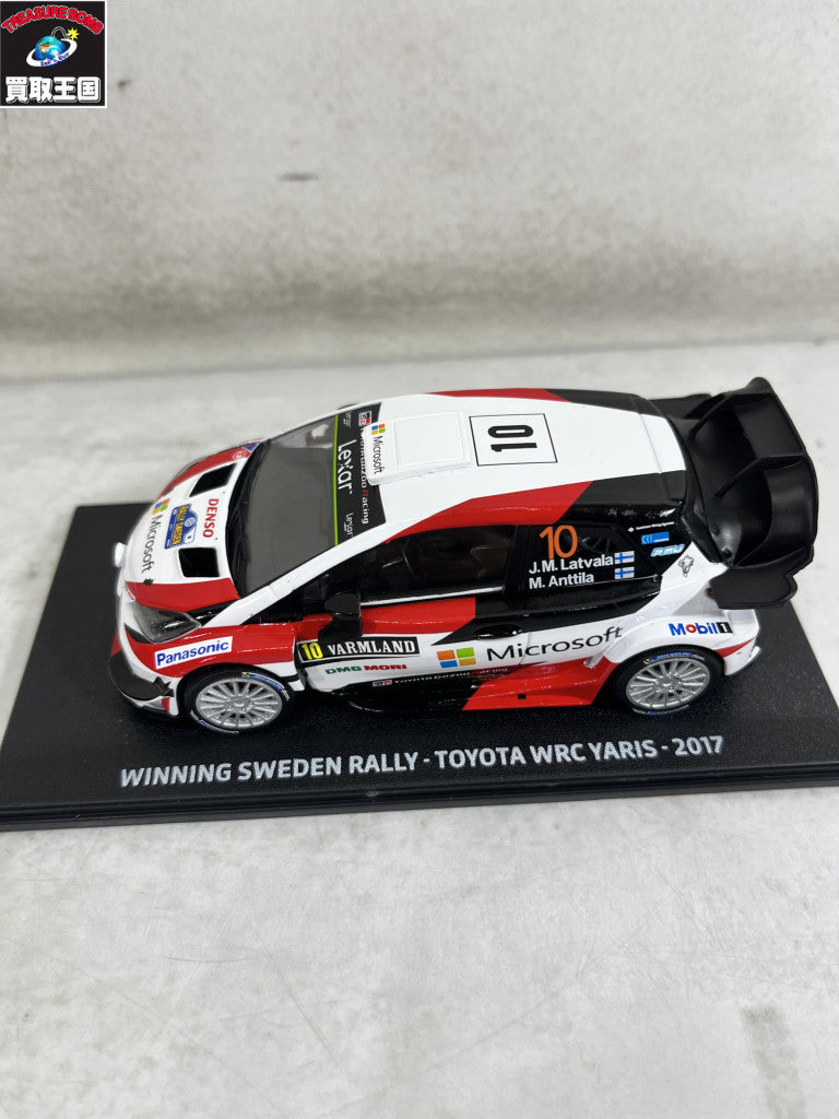 SPARK トヨタ WRC ヤリス 2017 スケールカー