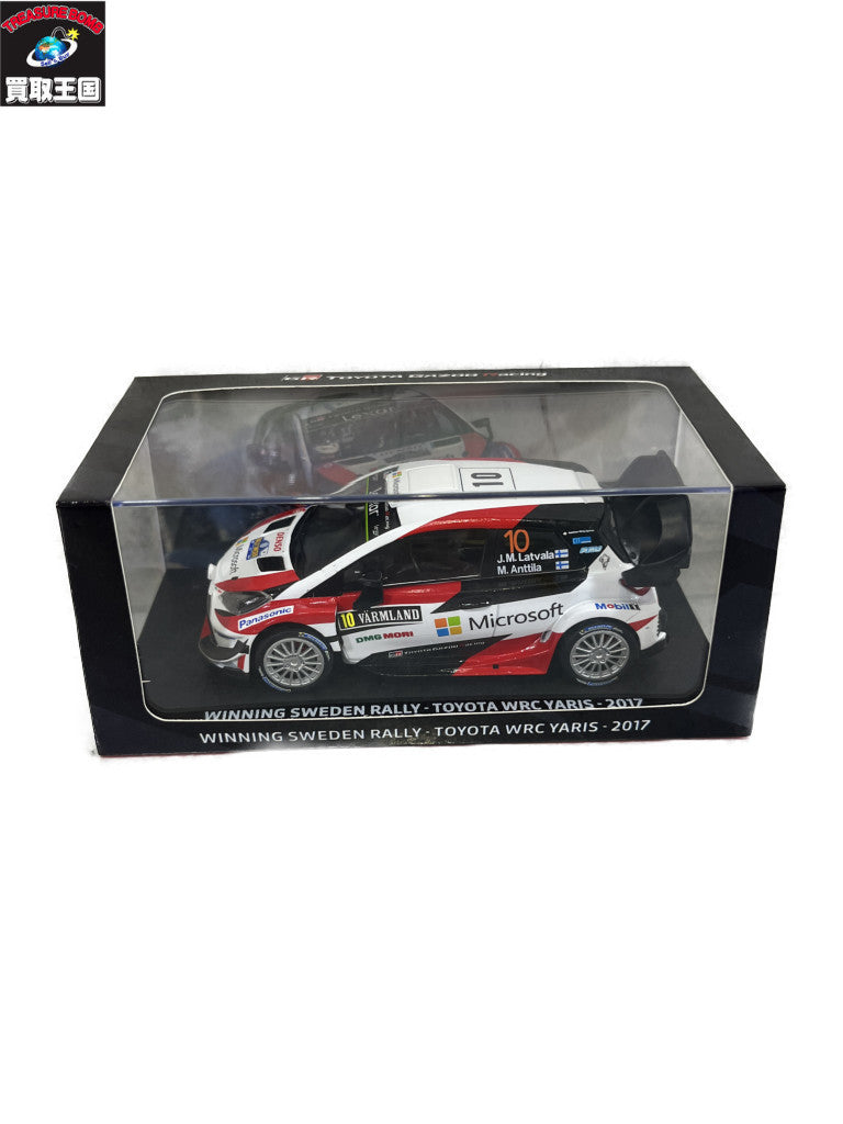 SPARK トヨタ WRC ヤリス 2017 スケールカー