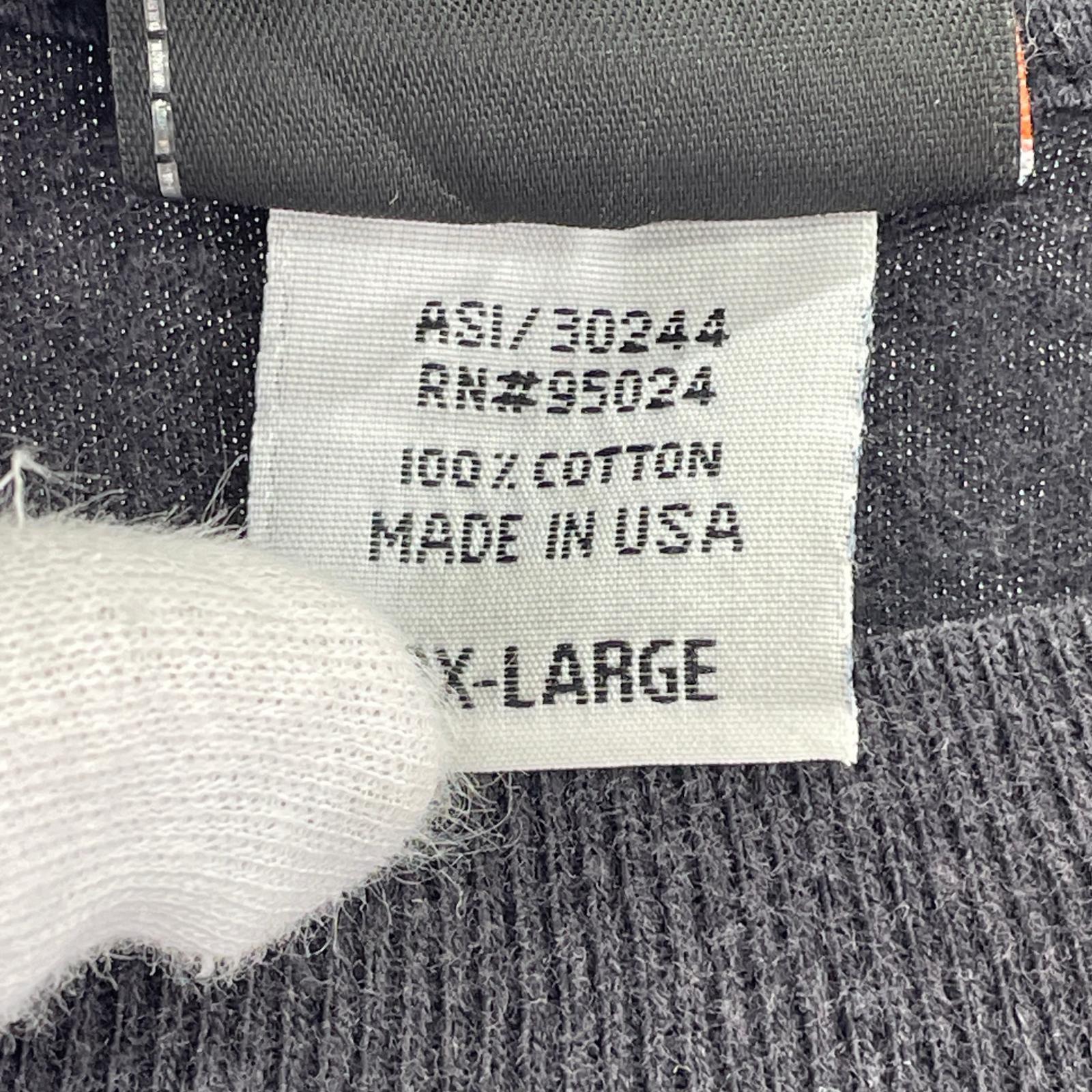 半袖Tシャツ 00s USA製 両面プリントTee 2XL ブラック