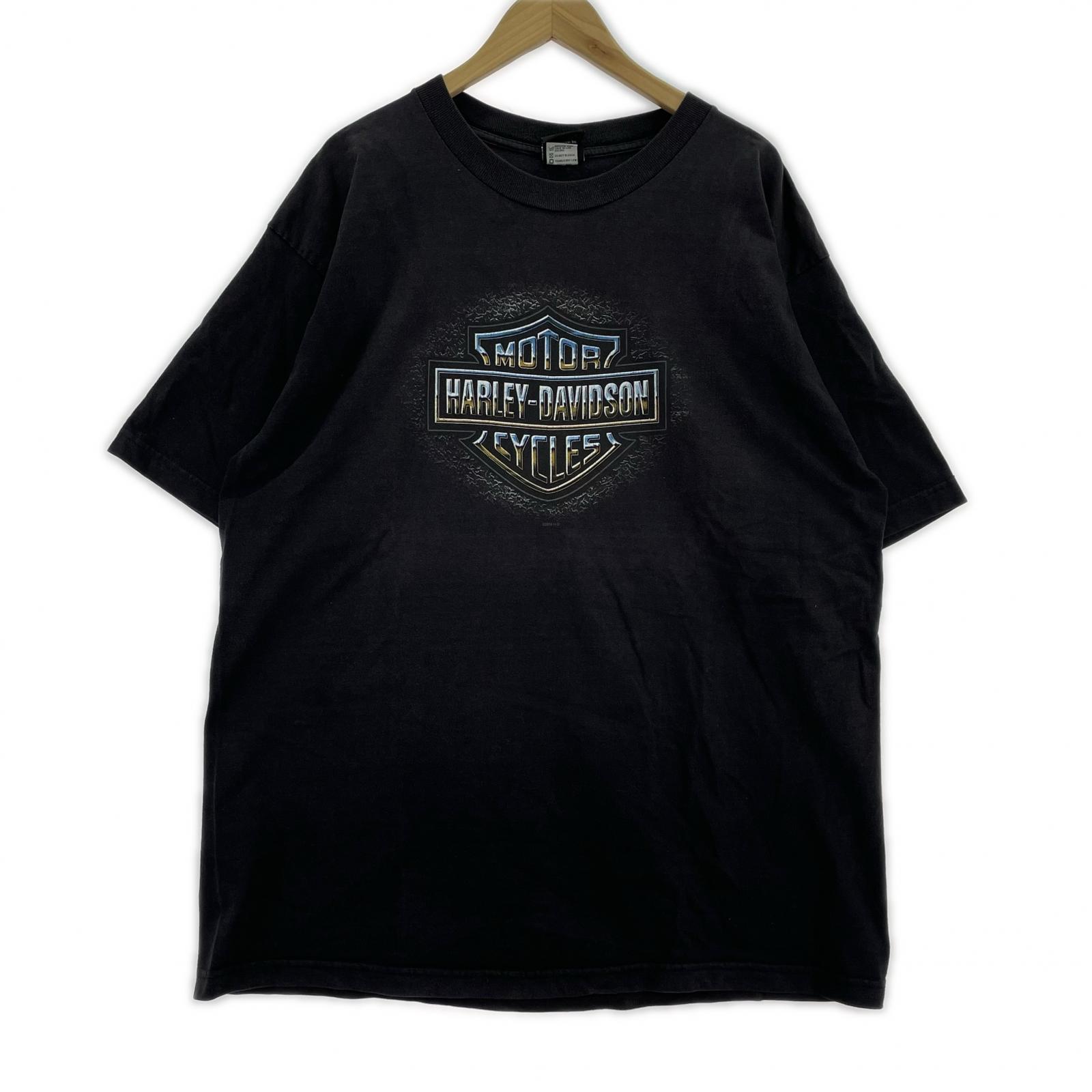 半袖Tシャツ 00s USA製 両面プリントTee 2XL ブラック