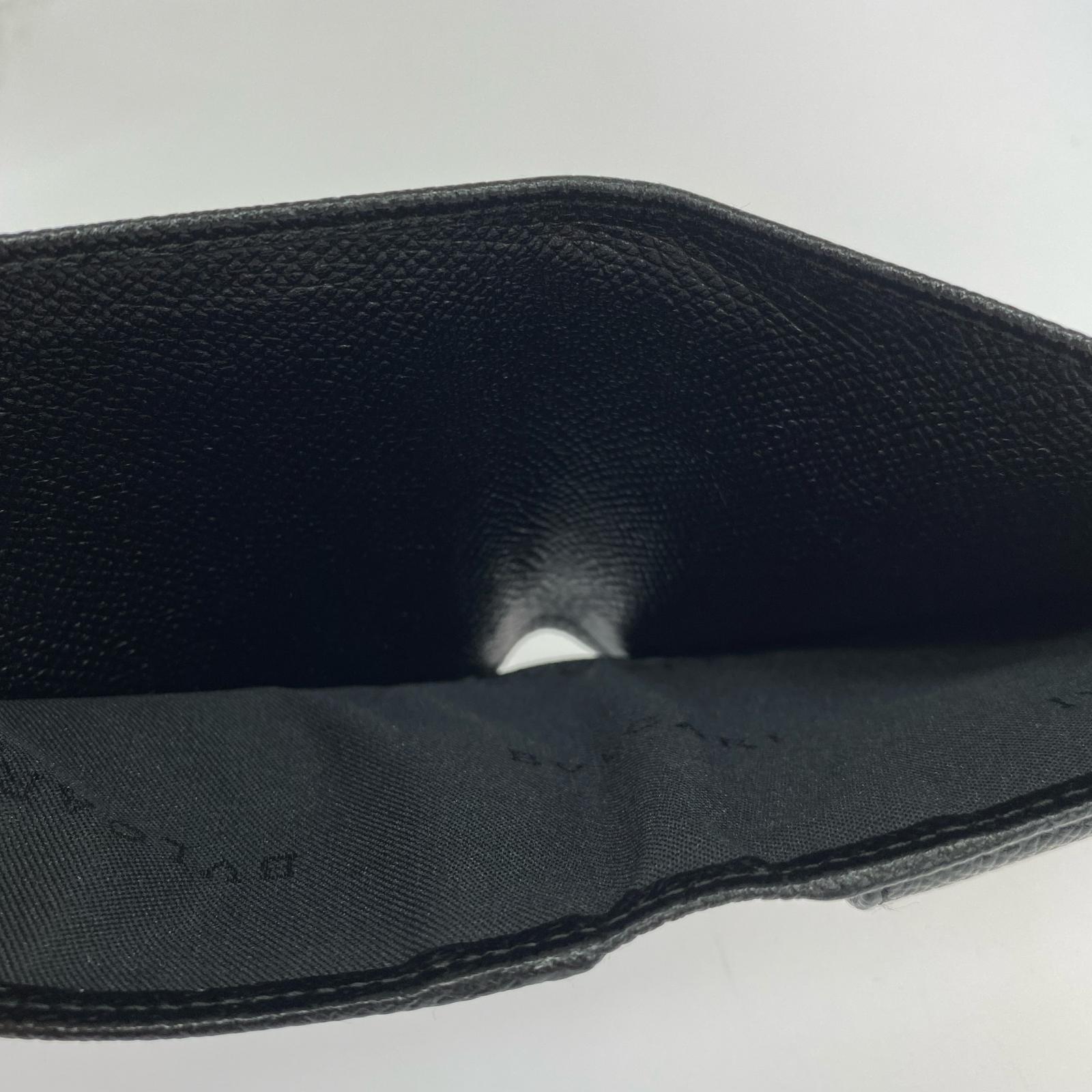 BVLGARI クラシコ グレインレザー ウォレット