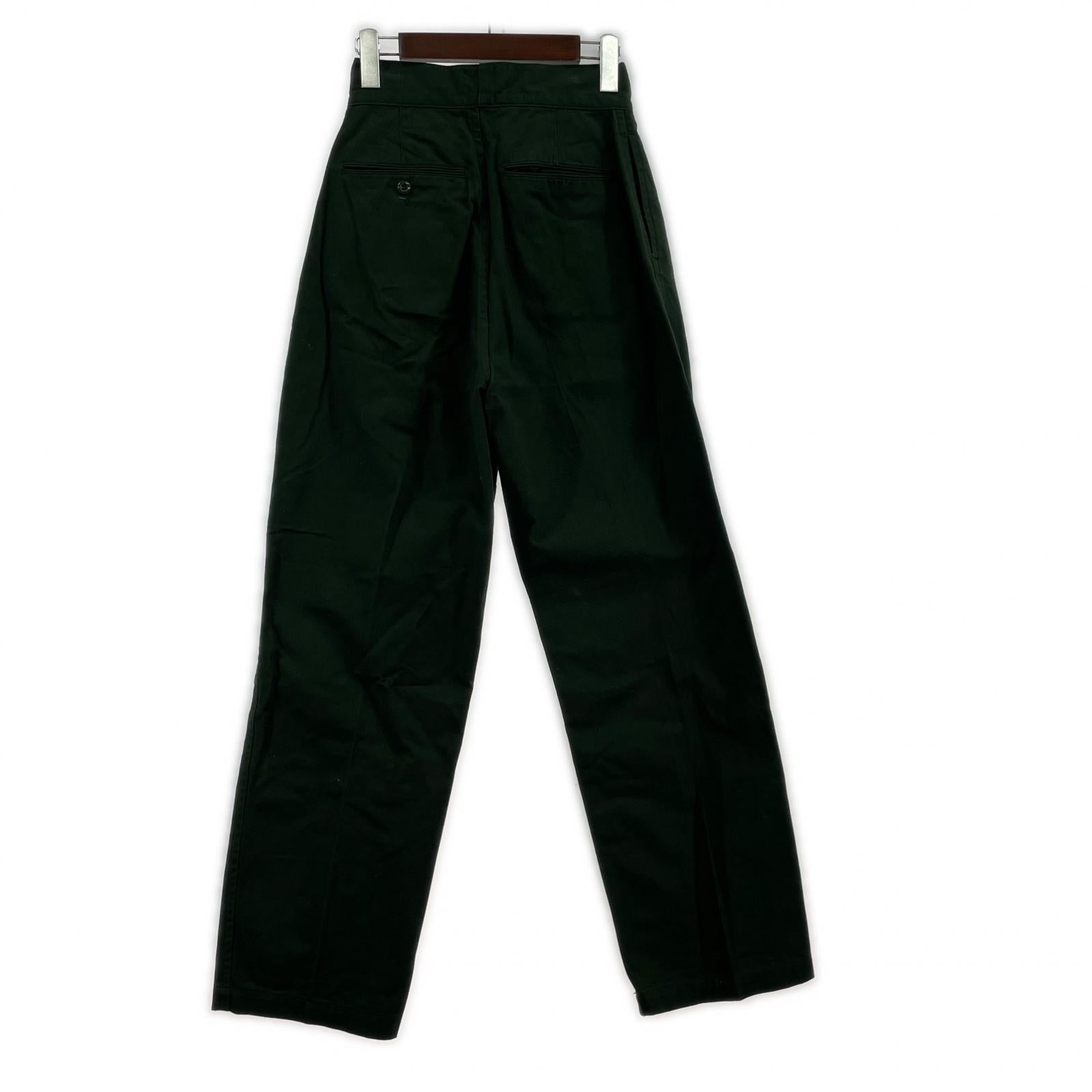パンツ LENO コットンパンツ GRN