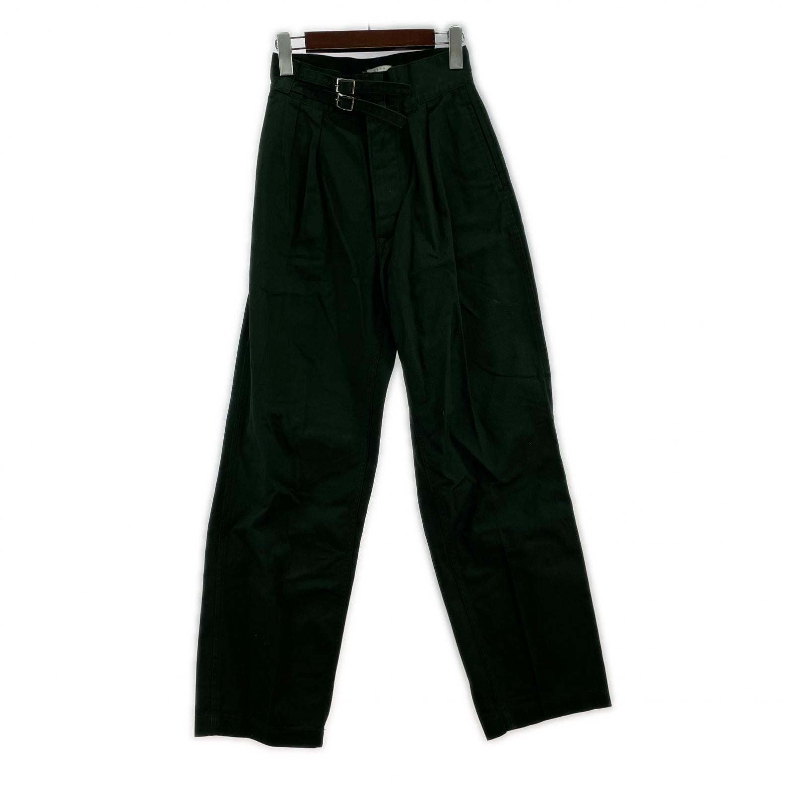 パンツ LENO コットンパンツ GRN