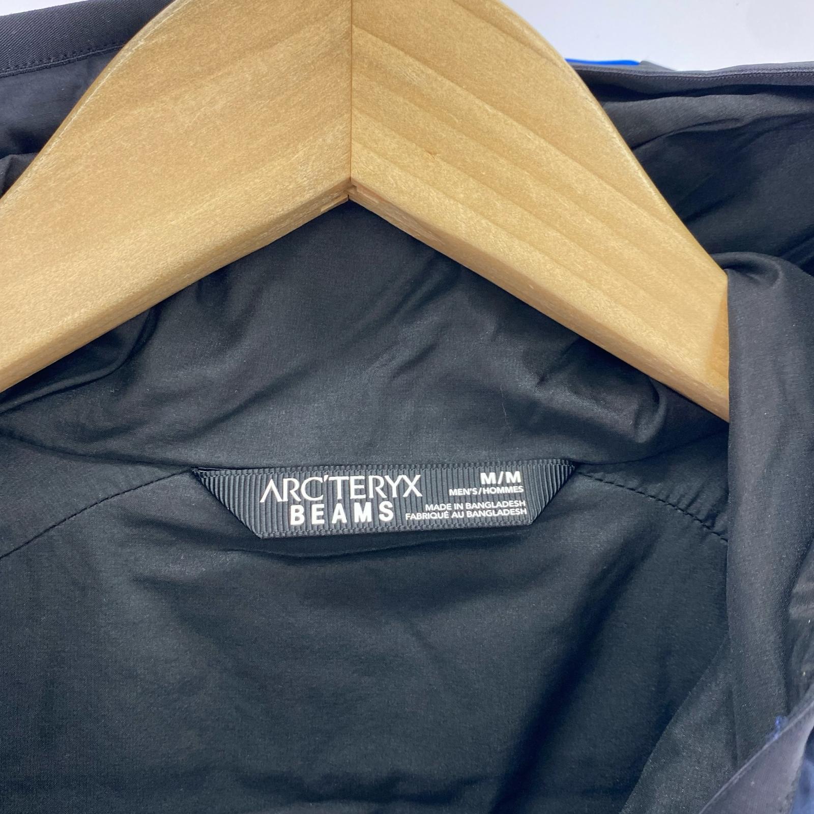 ダウンジャケット ×BEAMS ATOM LT HOODY ブルー (M) M ブルー