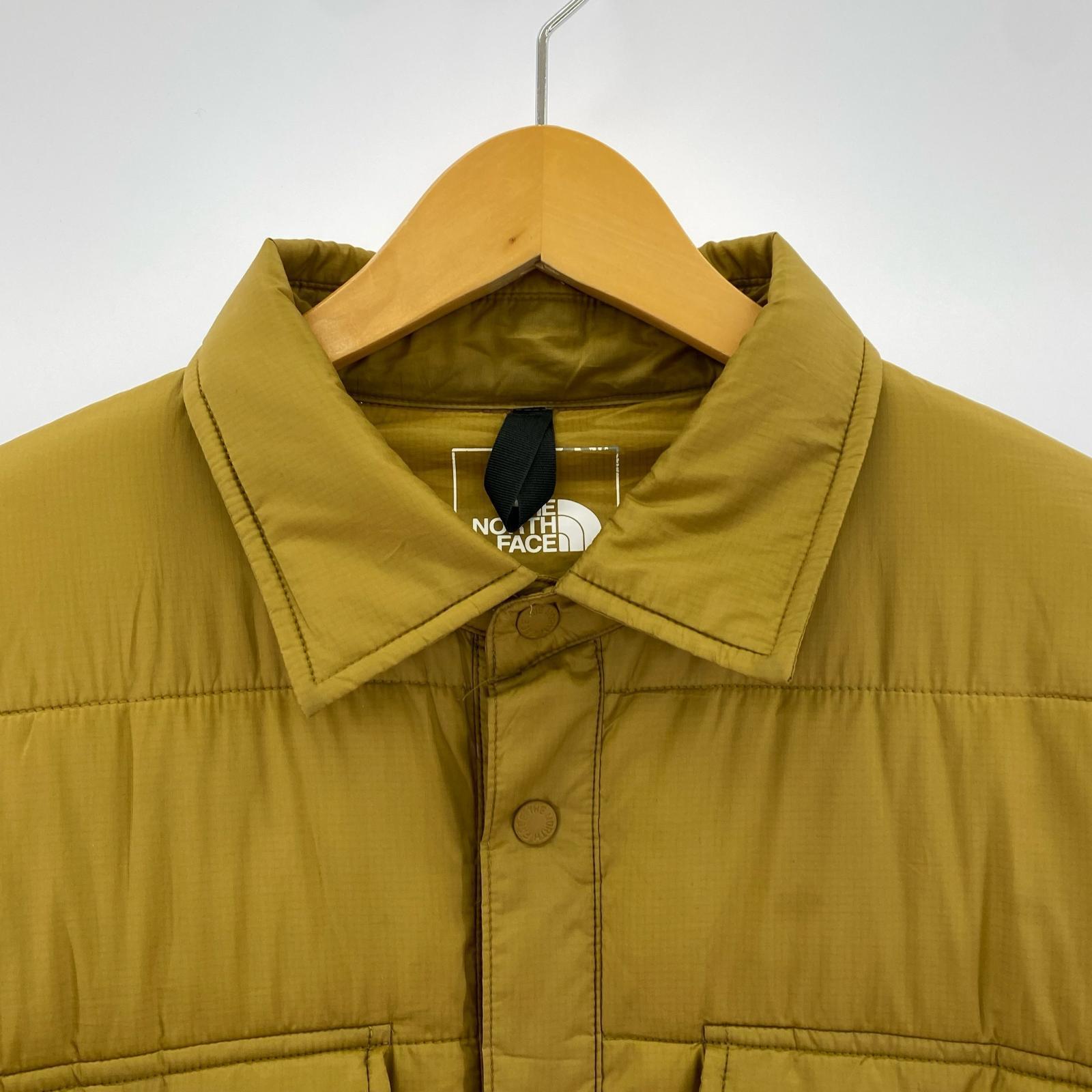 ダウンジャケット Camp Sierra Stuffed Shirt NY81933 (L) L ブラウン