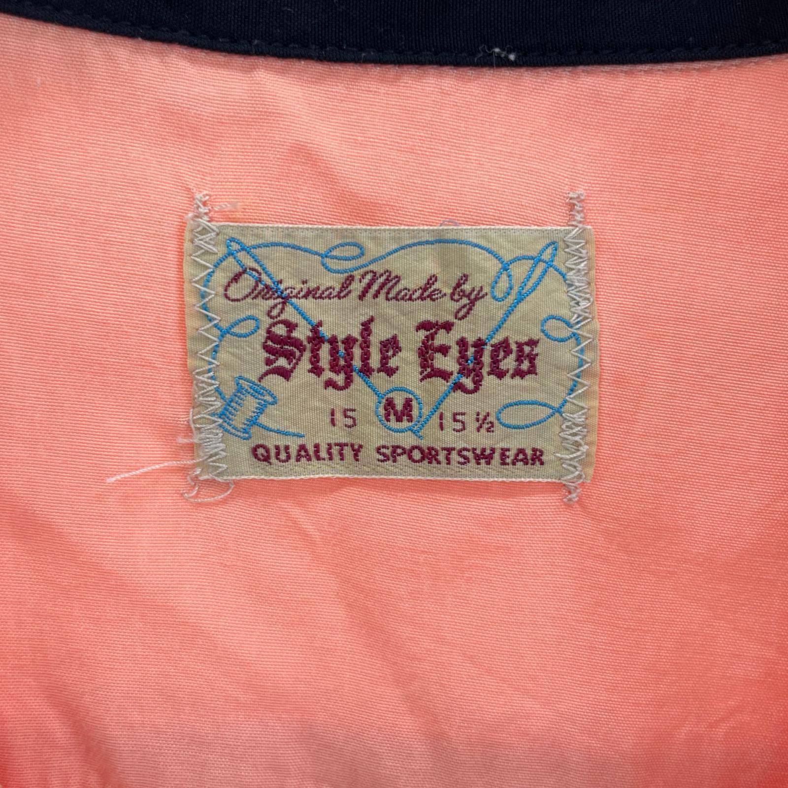 半袖シャツ Style Eyes ボーリングシャツ ピンク (M) M ピンク