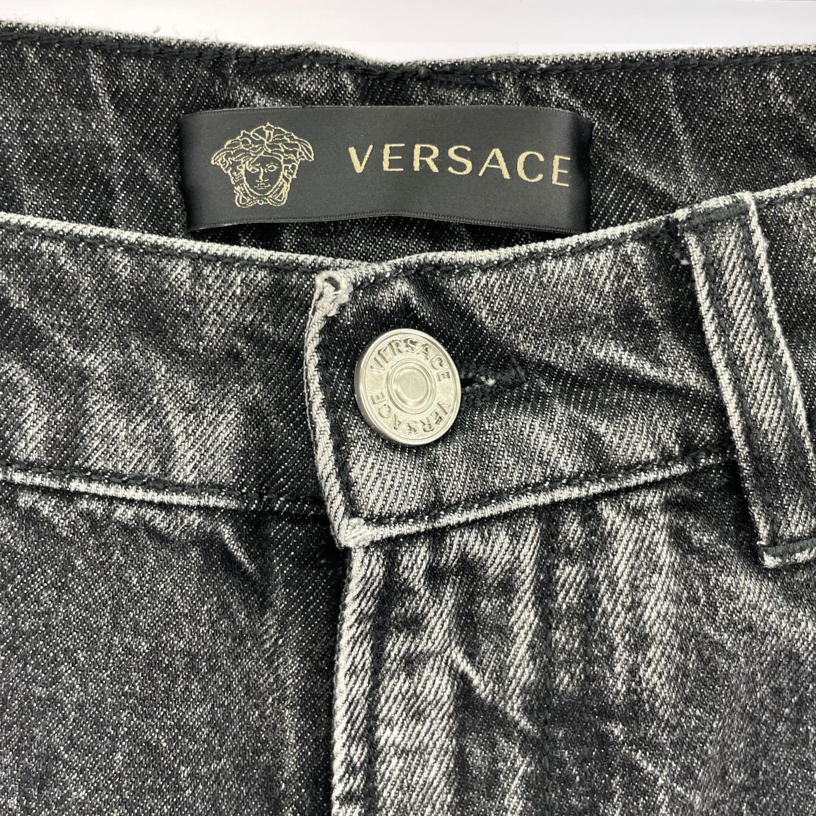 VERSACE ストレートデニムパンツ 31