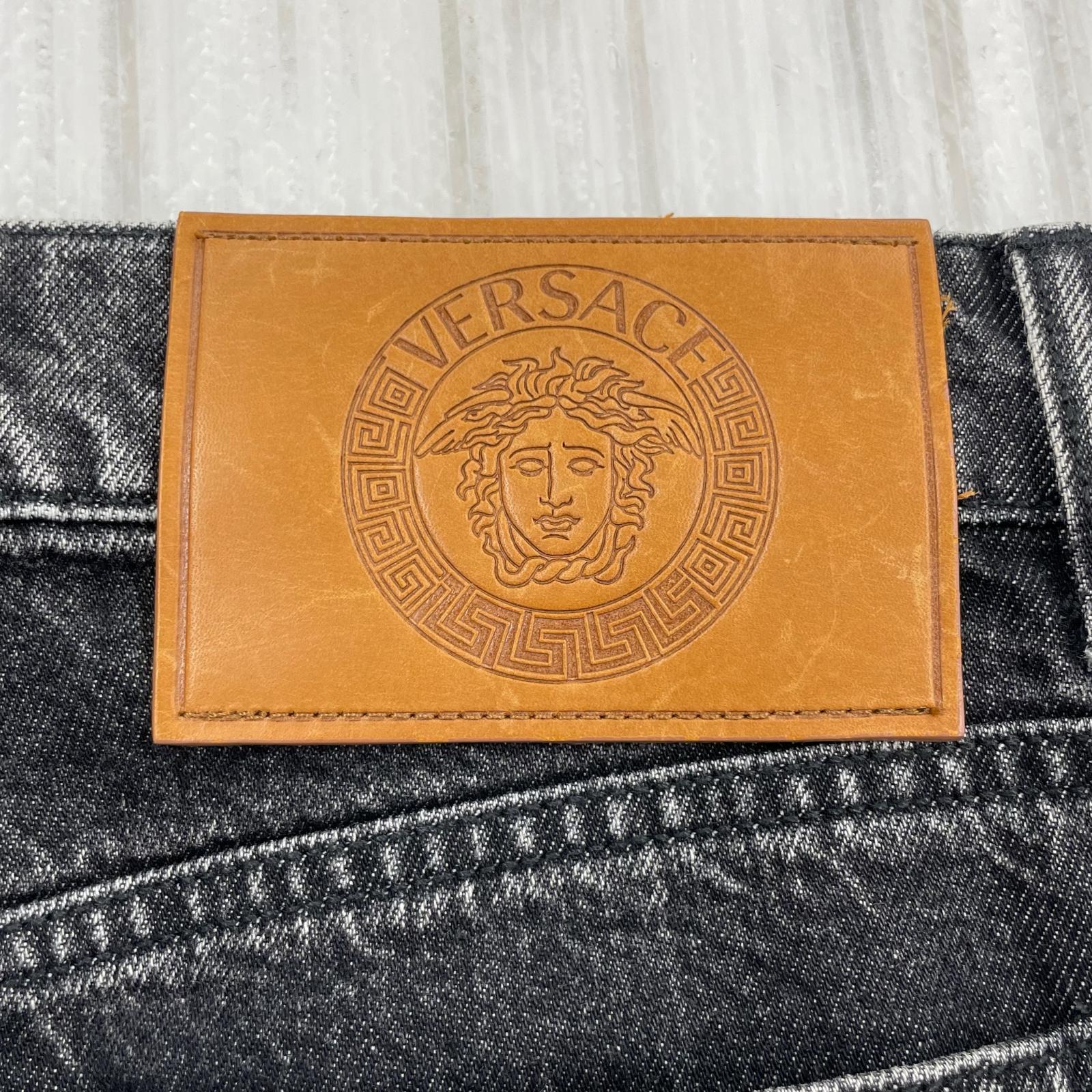 VERSACE ストレートデニムパンツ 31
