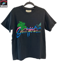 GUCCI Hawaii 半袖Tee/S/黒