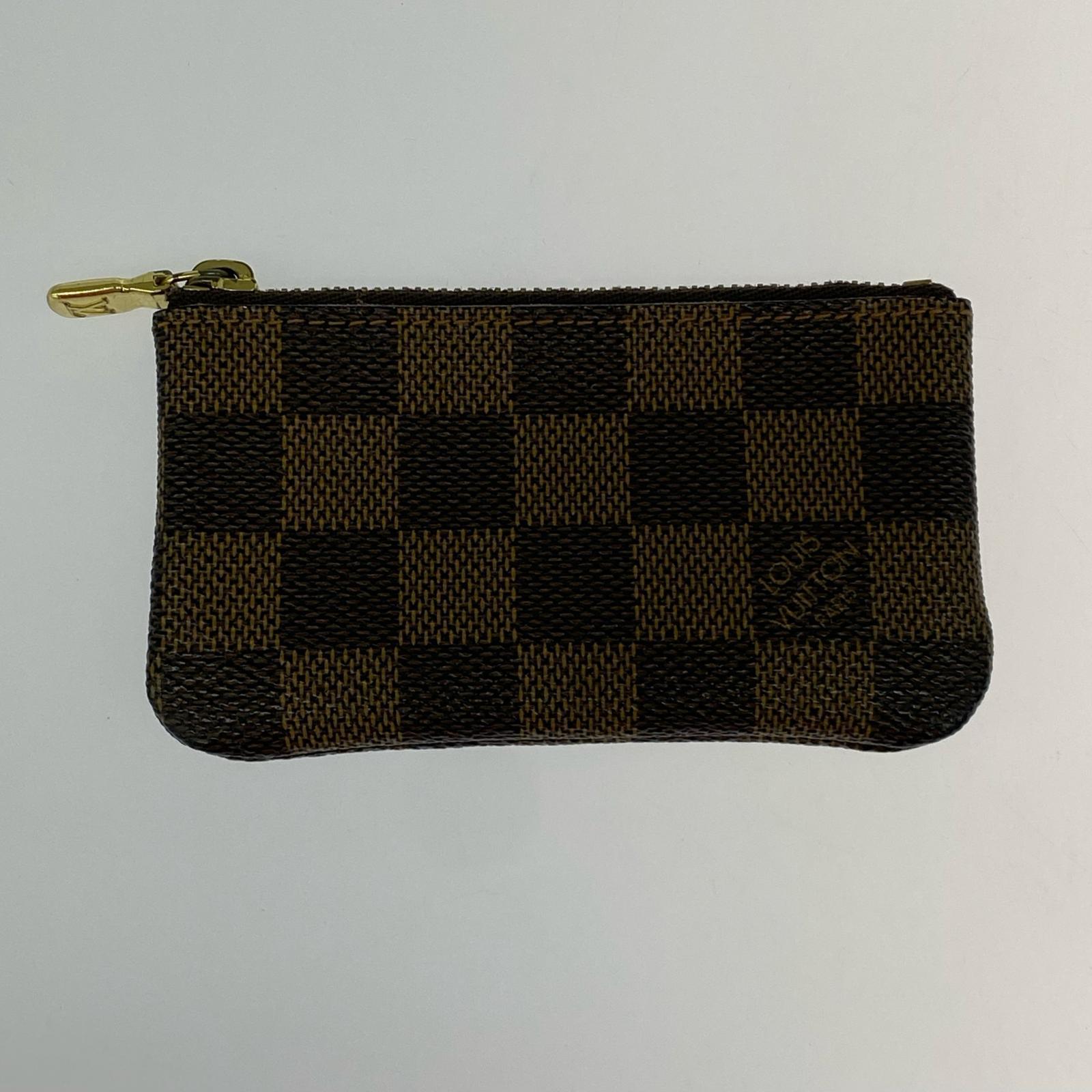 LV ダミエ エベヌ ポシェットクレ N62658/CA1004