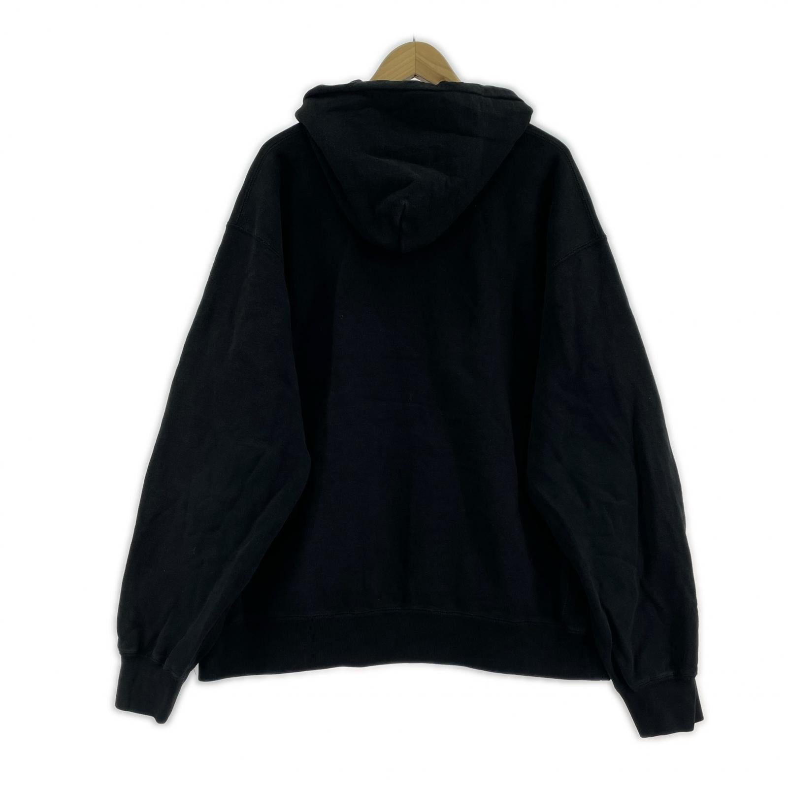 パーカー BLACK EYE PATCH×WACKO MARIA プリントパーカー XL ブラック ブラック