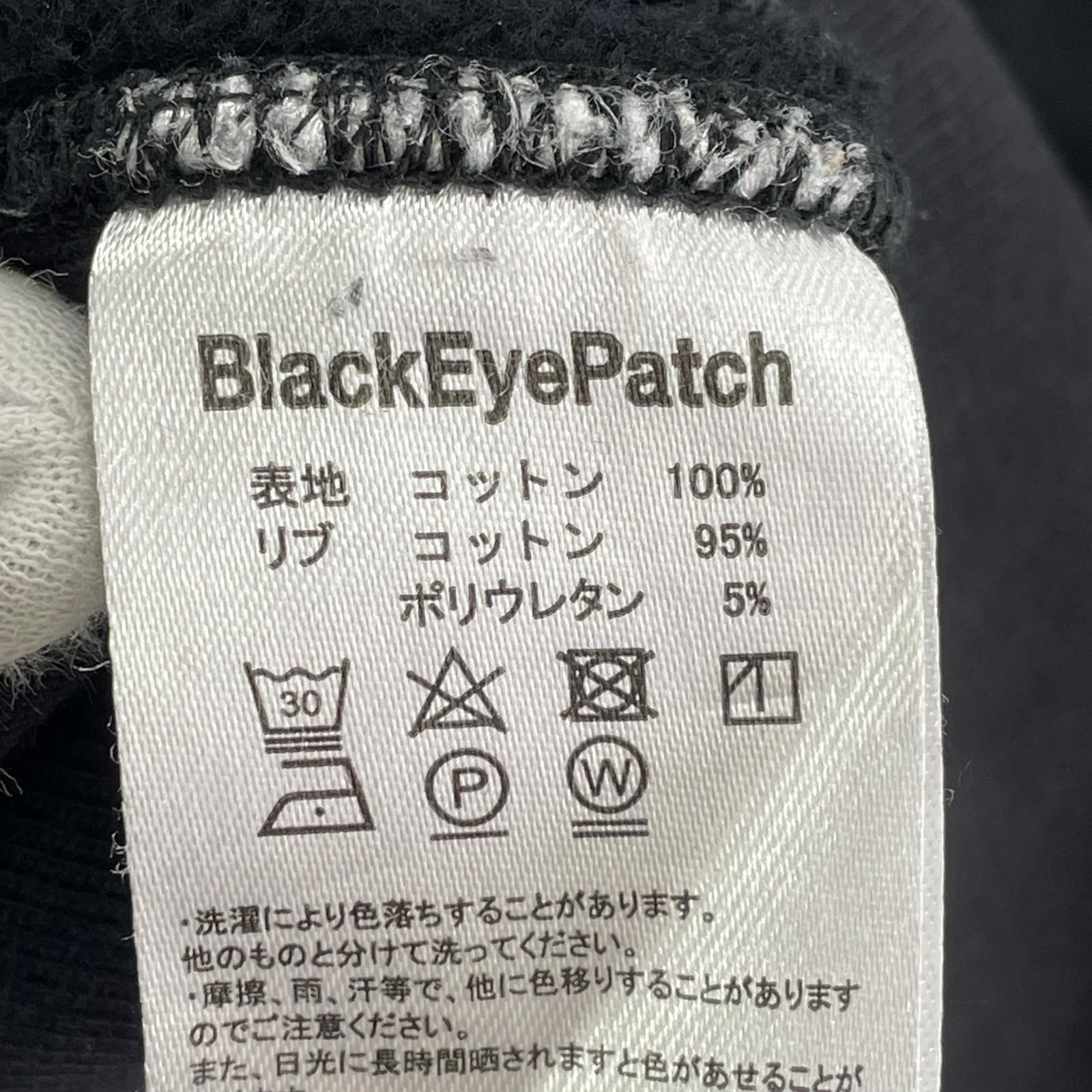パーカー BLACK EYE PATCH×WACKO MARIA プリントパーカー XL ブラック ブラック