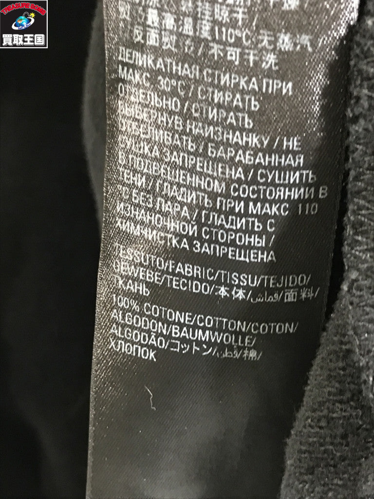 TAB WORN-OUT ZIP-UP HOODIE