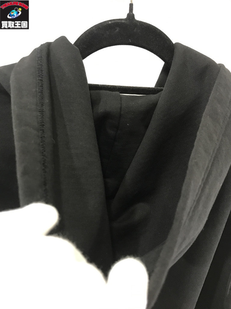 TAB WORN-OUT ZIP-UP HOODIE