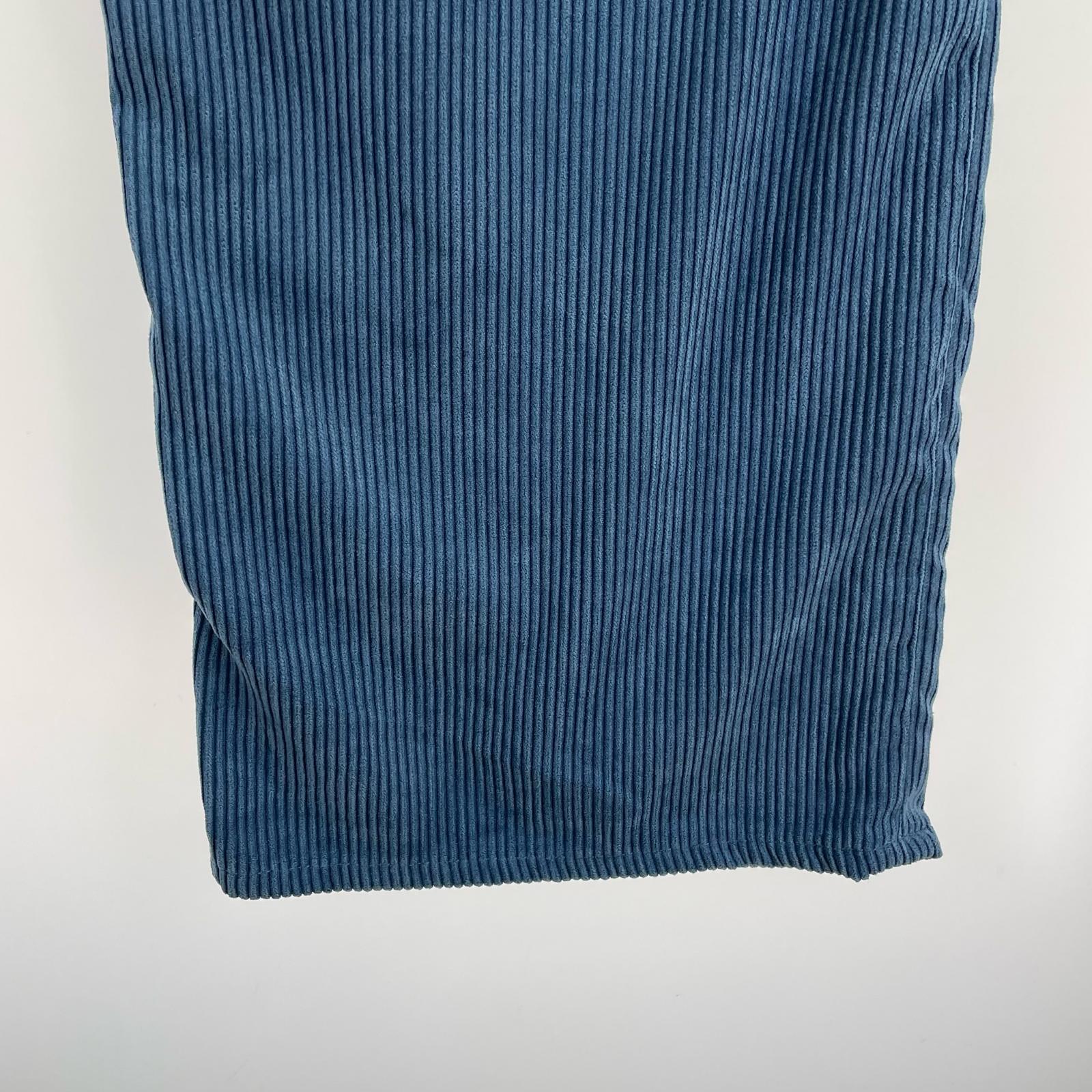 パンツ CORDUROY FLARE 5 POCKET PANTS 青 M ブルー