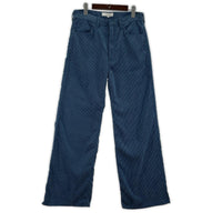 パンツ CORDUROY FLARE 5 POCKET PANTS 青 M ブルー