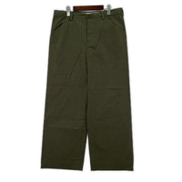パンツ SOUND COTTON WIDE PANTS カーキ 2 カーキ