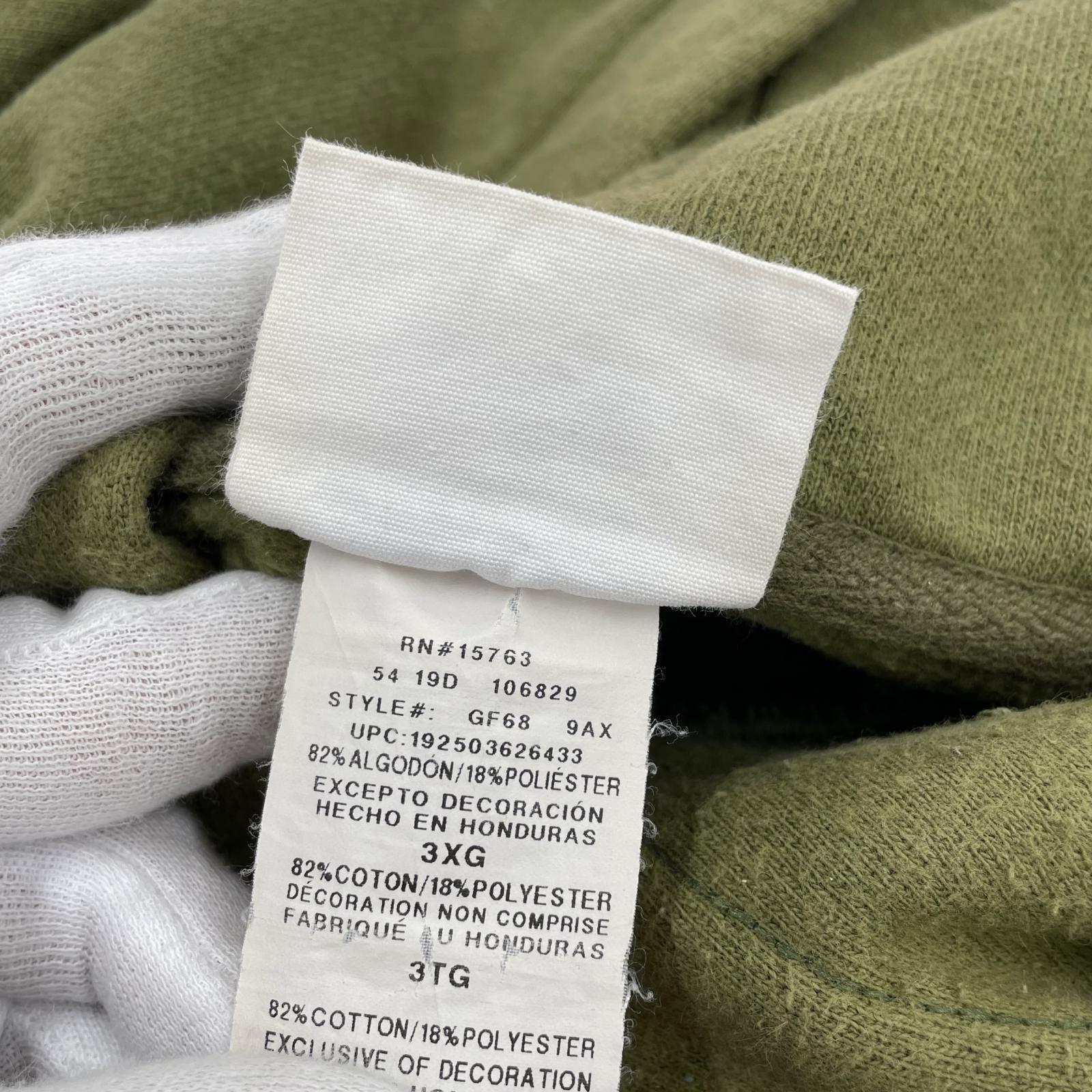パーカー REVERSE WEAVE 緑 (3XL) グリーン