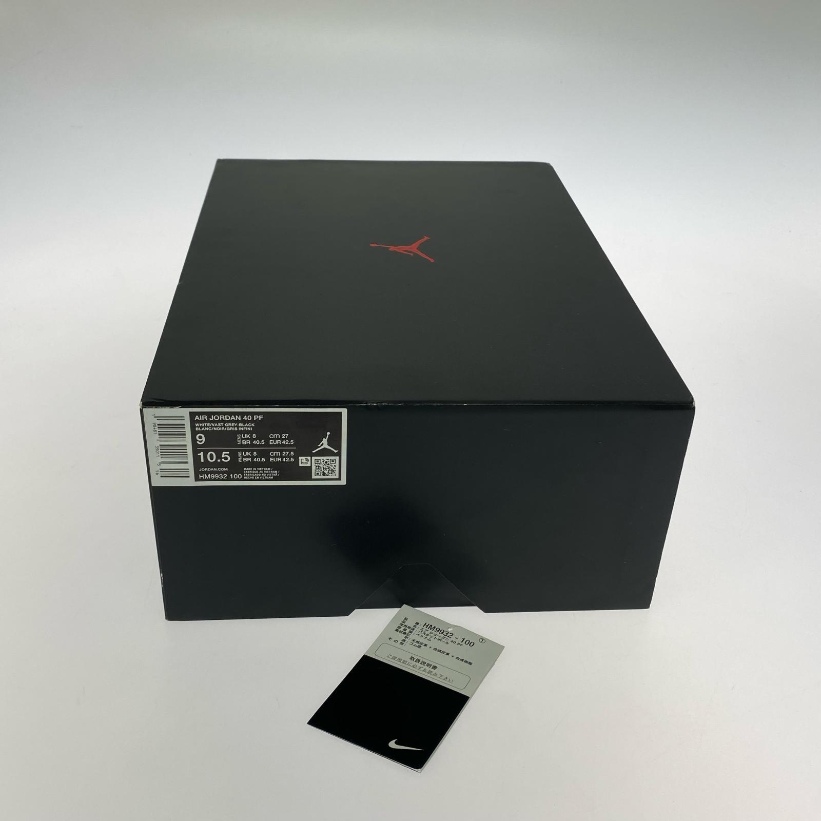 スニーカー AIR JORDAN 40 PF (27.0cm) 27cm (US9 UK8 1/2 EU44)