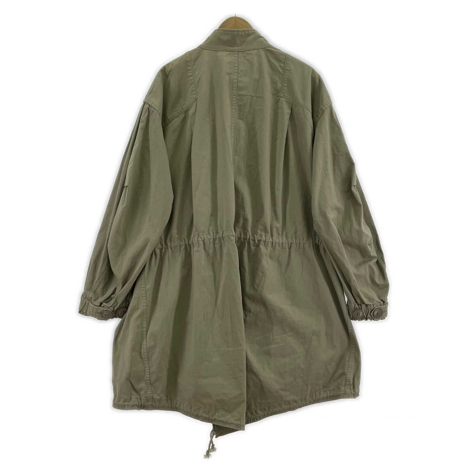 ミリタリージャケット CHIGNON ノーフードモッズコート F ベージュ