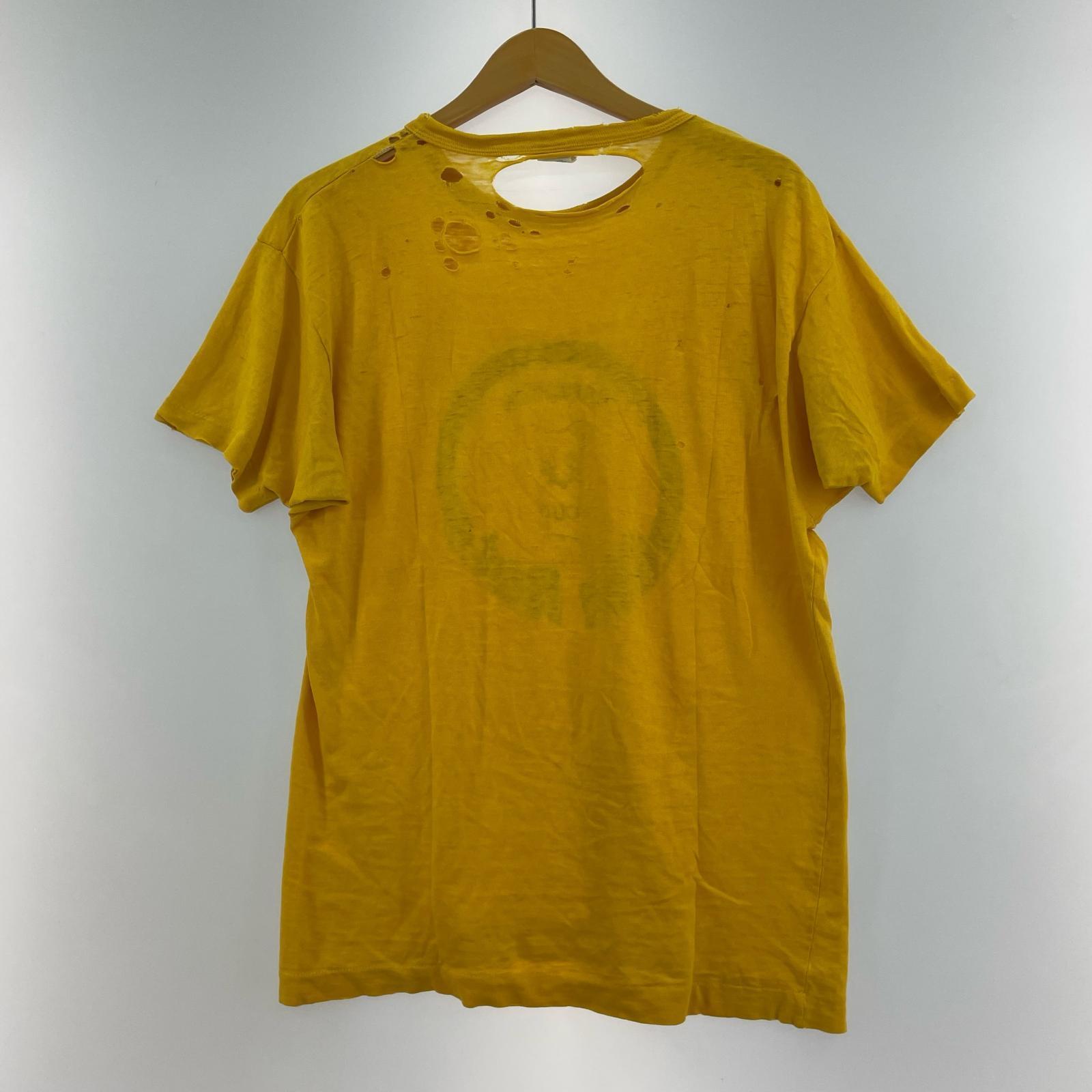 半袖Tシャツ 80s Print Tee YEL L L