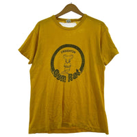 半袖Tシャツ 80s Print Tee YEL L L
