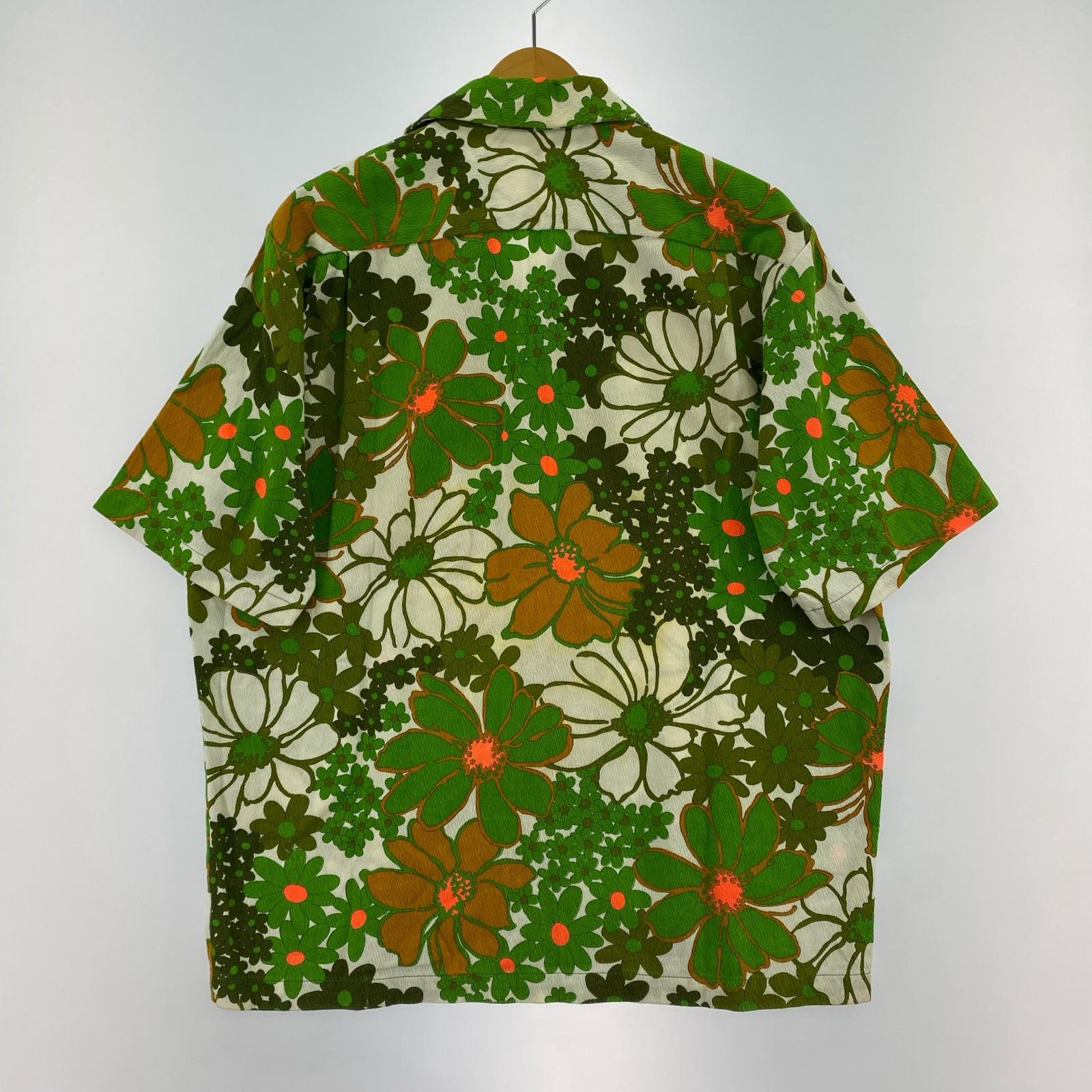 半袖シャツ ~60sHookano Aloha Shirts GRN L L