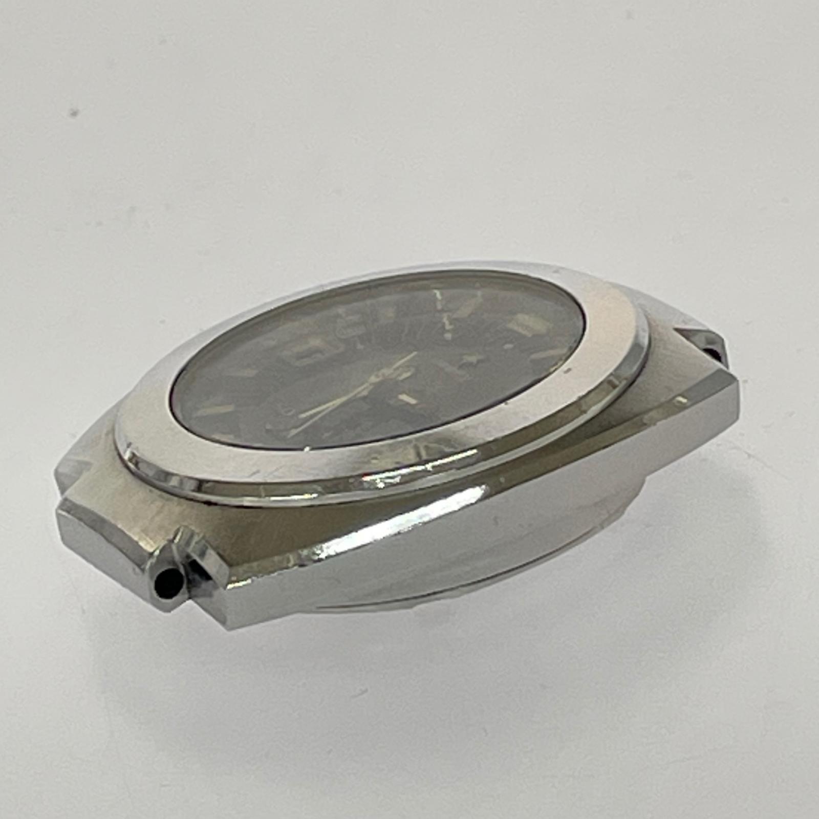 その他アクセサリー TECHNOS Kaiser 自動巻き腕時計 ベルト欠 現状稼働品 シルバー