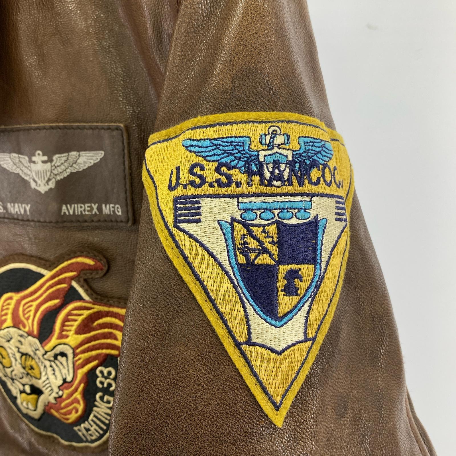 ジャケット G-1 FIGHTING 33 REVIVAL BRW 40 ブラウン