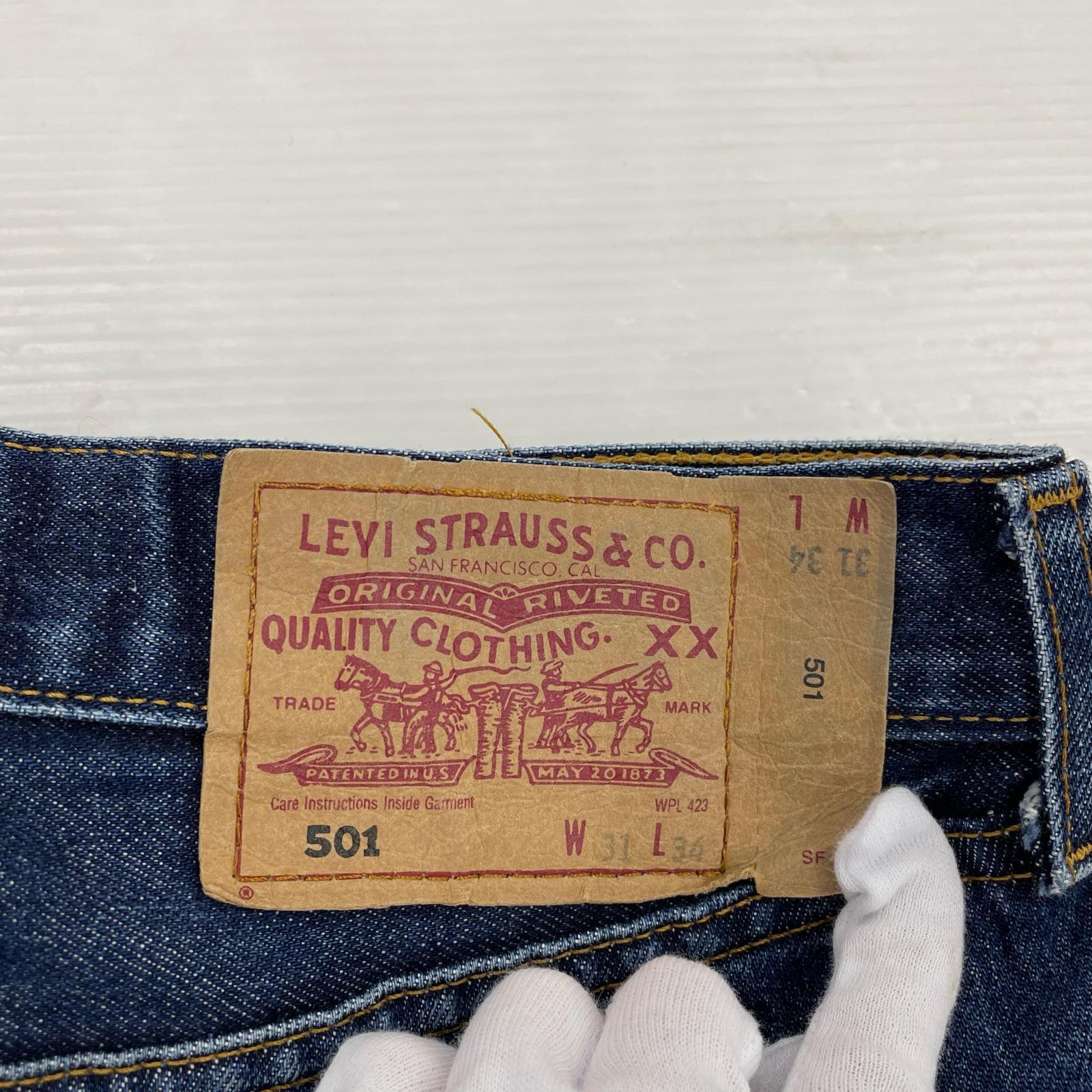 デニムパンツ ユーロ LEVIS 501 W31