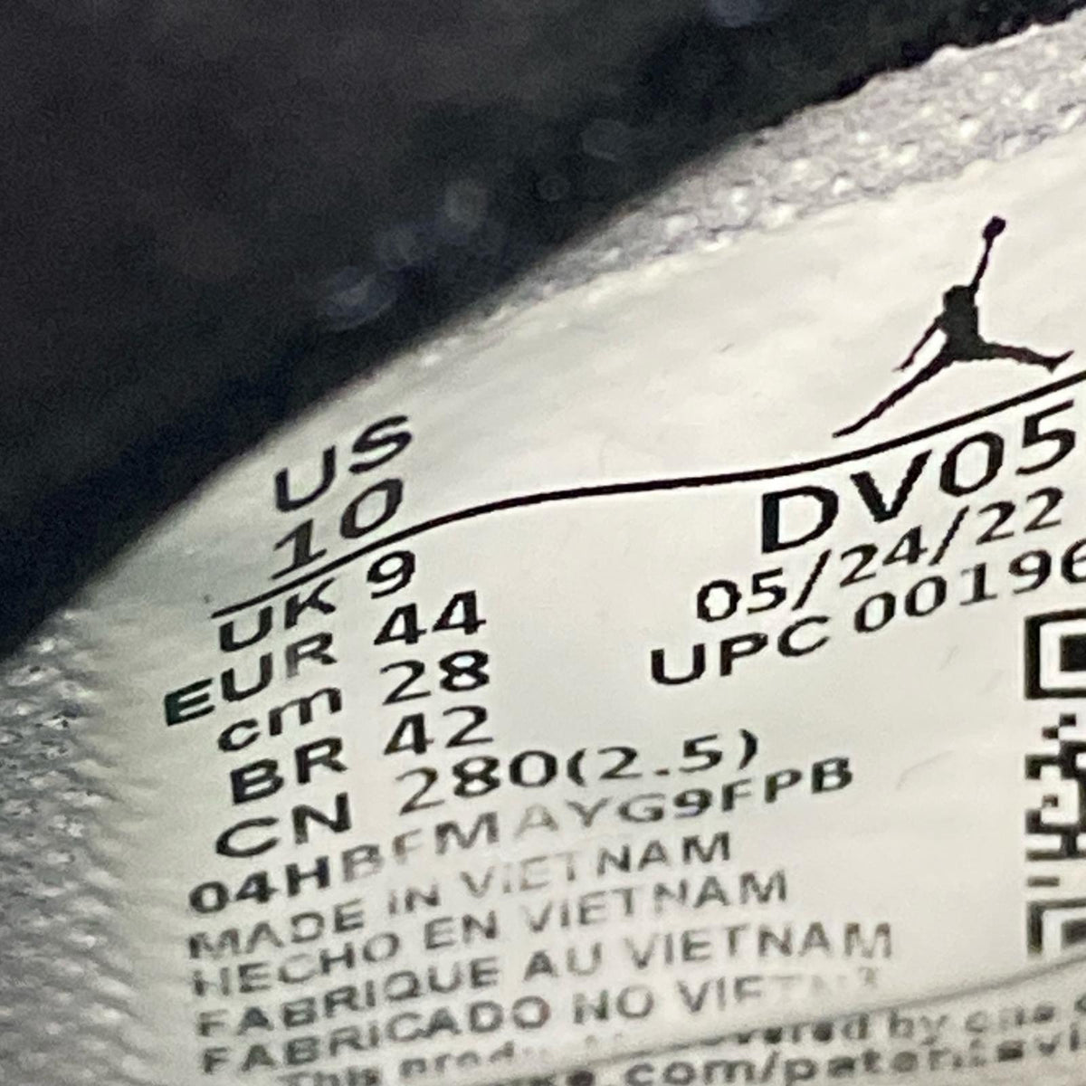 スニーカー JORDAN ZION 2 RF 28cm (US10 UK9 1/2 EU46)