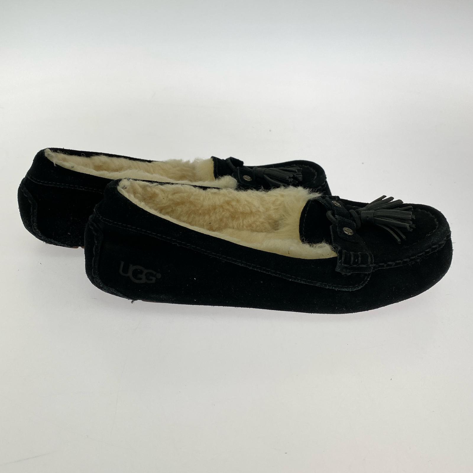 シューズ モカシン 24cm (US6 UK5 1/2 EU38) ブラック