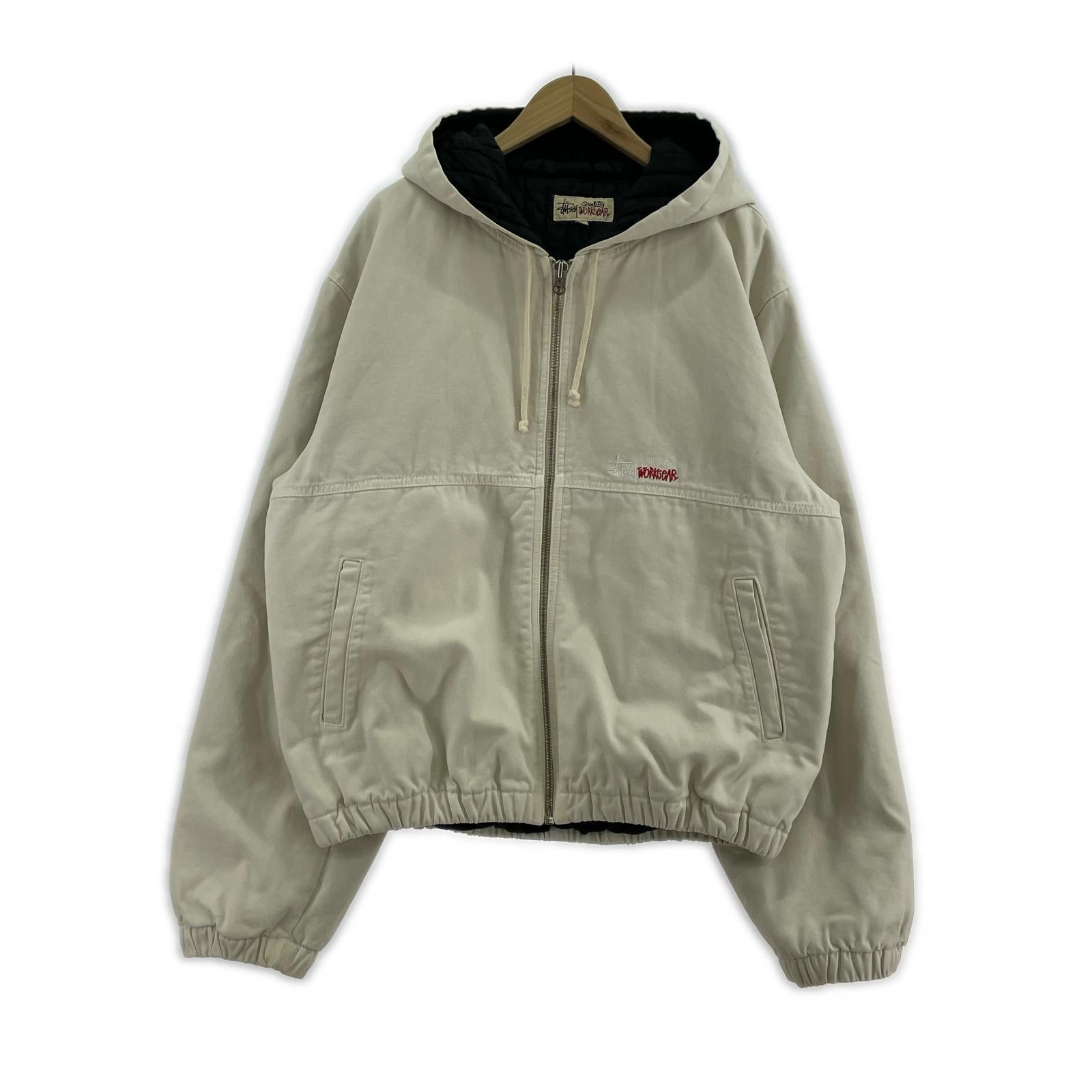 ブルゾン WORK JACKET INSULATED CANVAS XL ホワイト