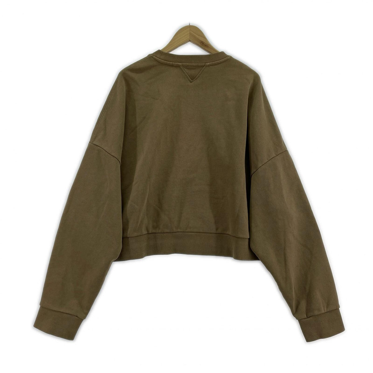 スウェット ENTIRE STUDIOS 25AW BOX CREW WASH ロゴプリントスウェット ES2126 PO0837 (S) カーキ S ブラウン
