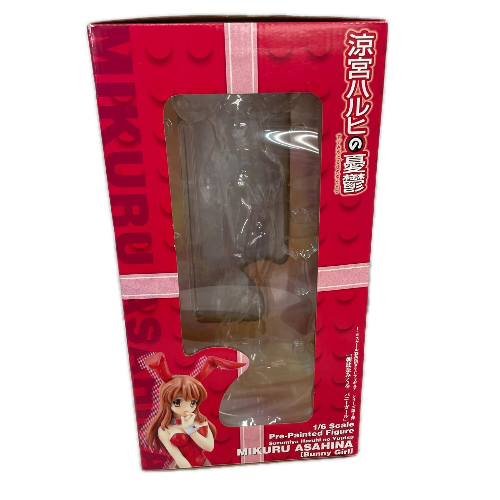 朝比奈みくる バニーガール ホワイトVer. 涼宮ハルヒの憂鬱 フィギュア/グッズ