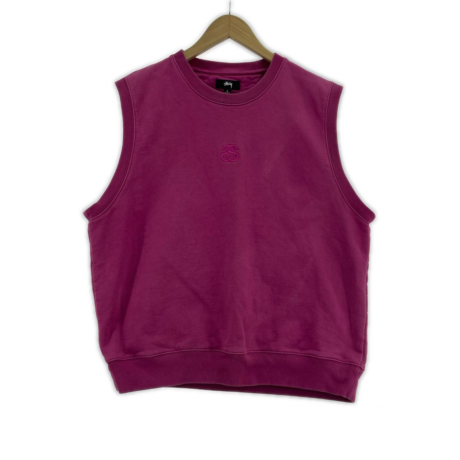 長袖シャツ STUSSY Ss-Link Fleece Vest 118518 ピンク (L) L ピンク