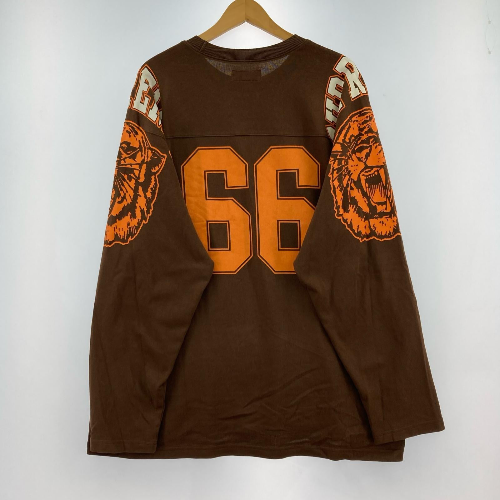 長袖Tシャツ Mascot L/S Football XL ブラウン