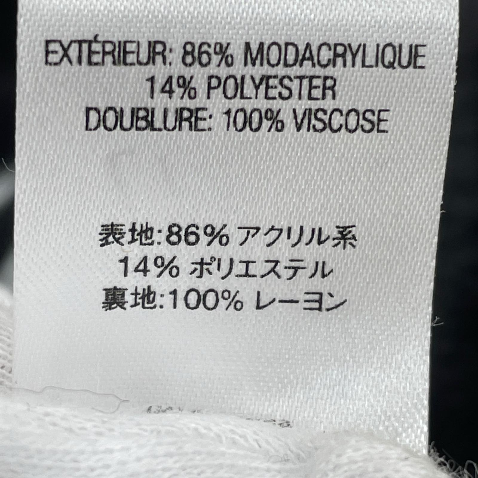 ジャケット 20SS Faux Fur Varsity Jacket BLK L L ブラック