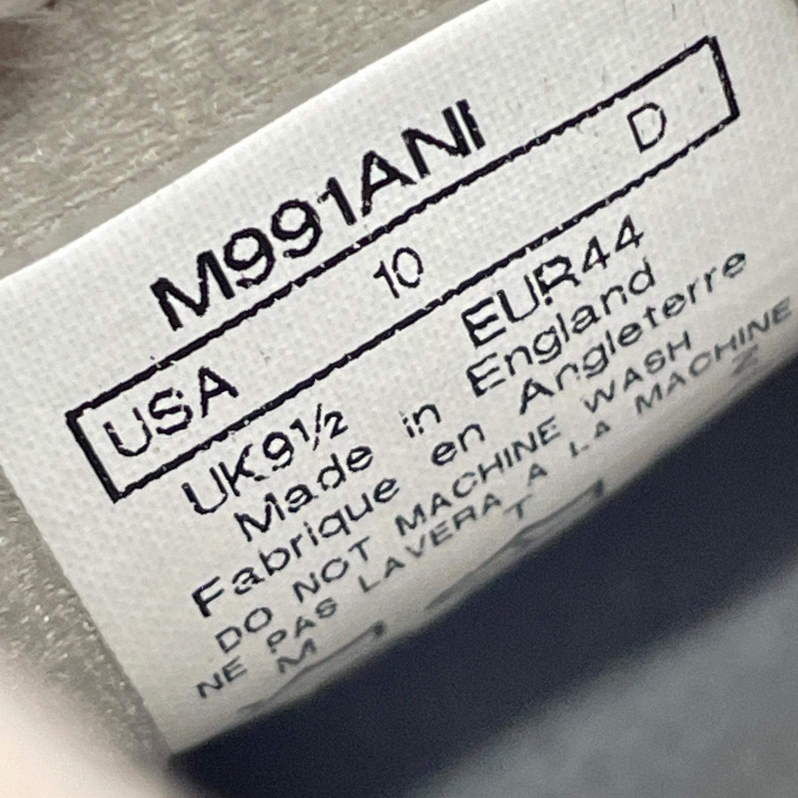 スニーカー M991ANI(UK 9 1/2) 28cm (US10 UK9 1/2 EU46) グレー