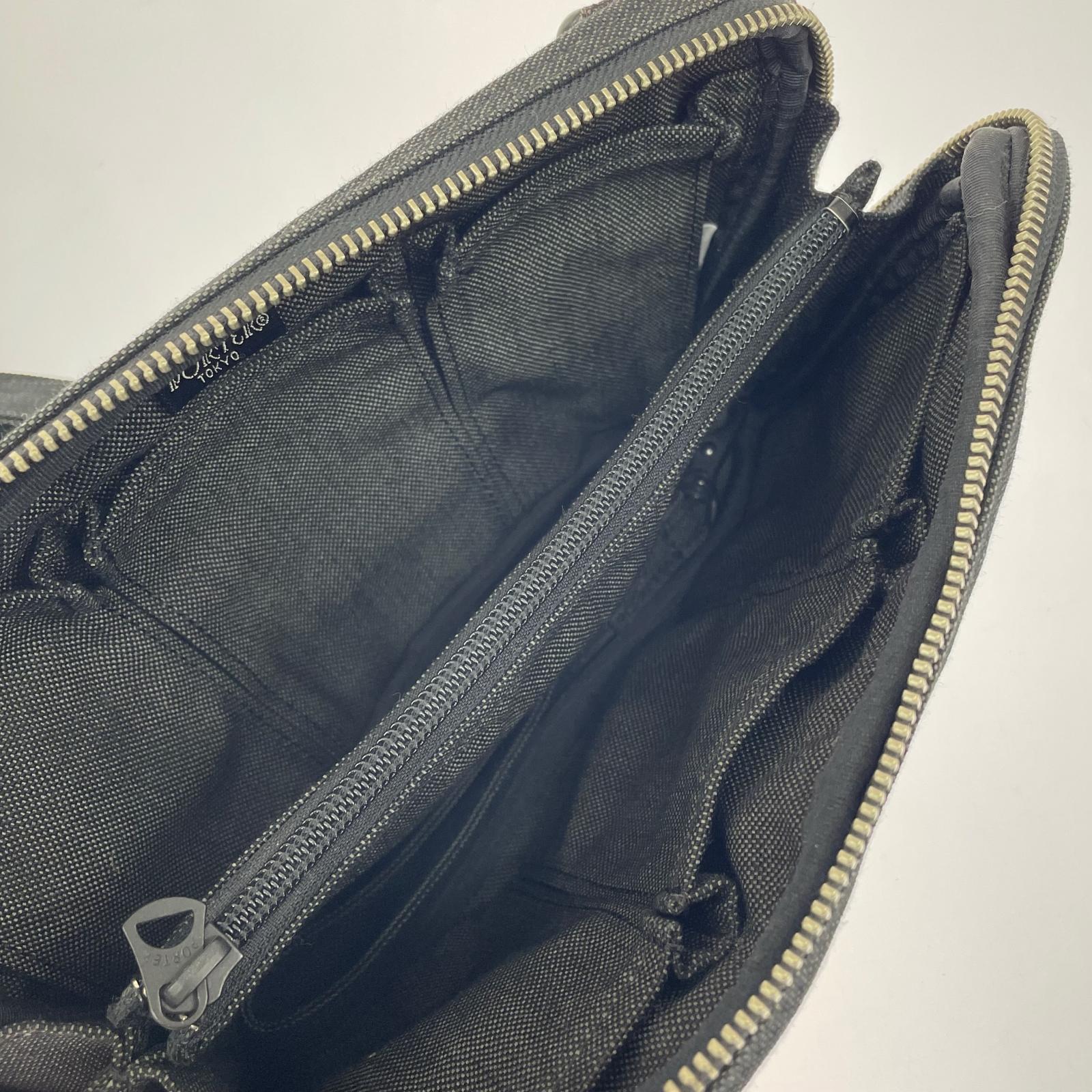 ショルダーバッグ スモーキー 2wayショルダーバッグ ブラック