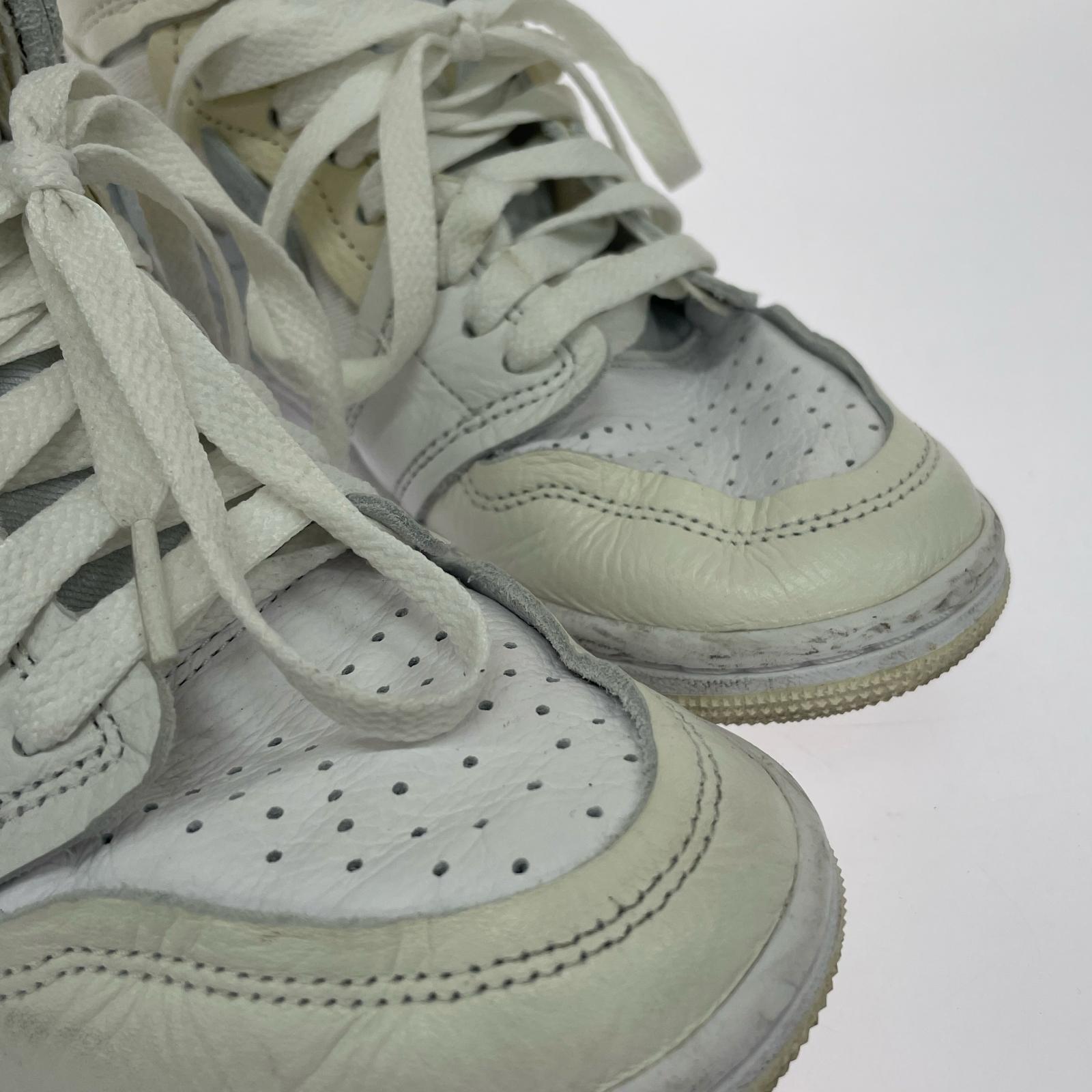 スニーカー WMNS AIR JORDAN 1 MM HIGH 24.0 24cm (US6 UK5 1/2 EU38) ホワイト