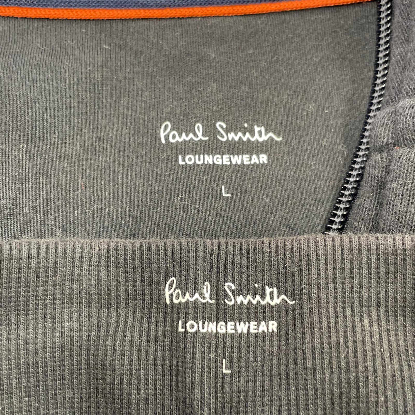セットアップ Paul Smith ハーフジップスウェット セットアップ 黒 (L) L ブラック
