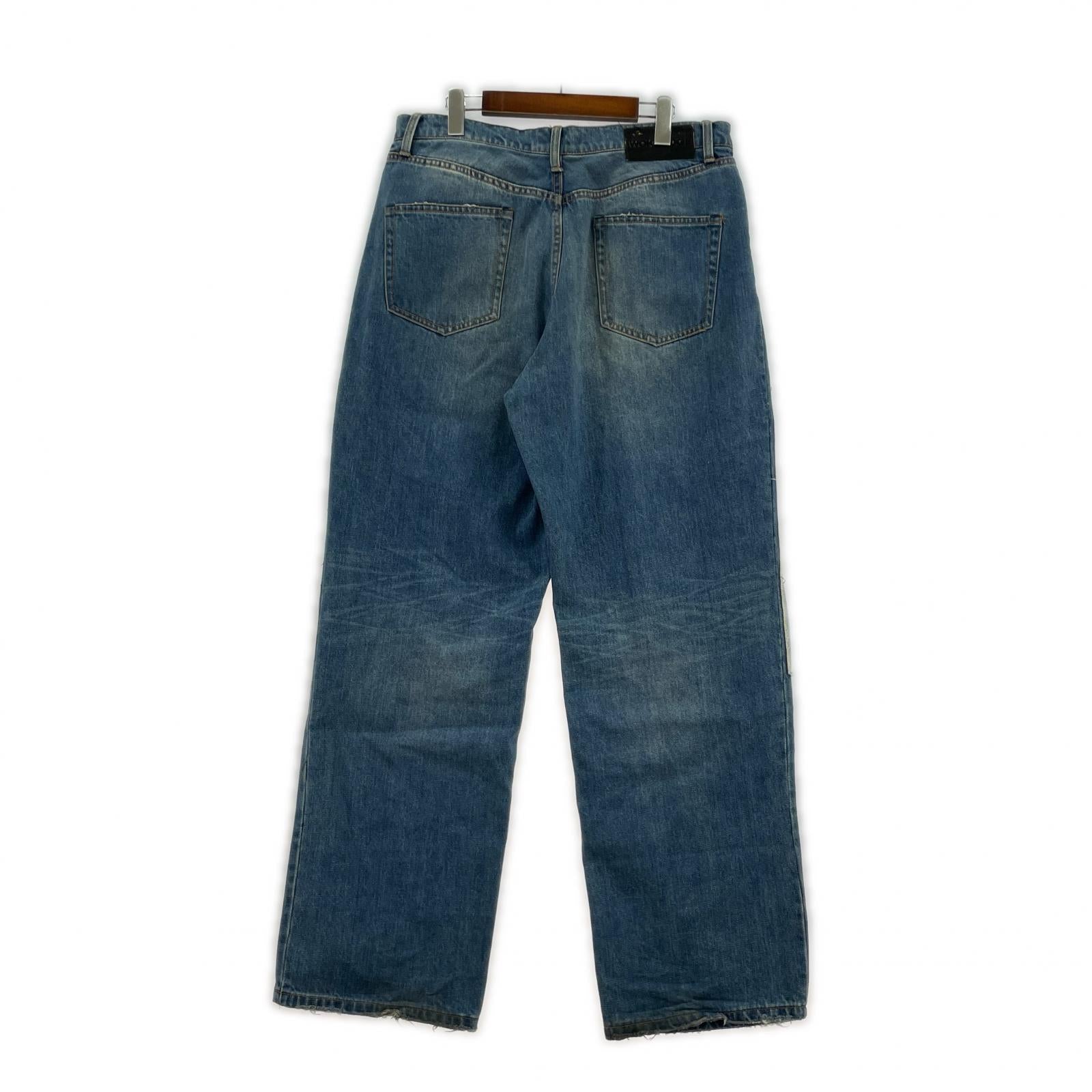 デニムパンツ Patchwork Denim ブルー