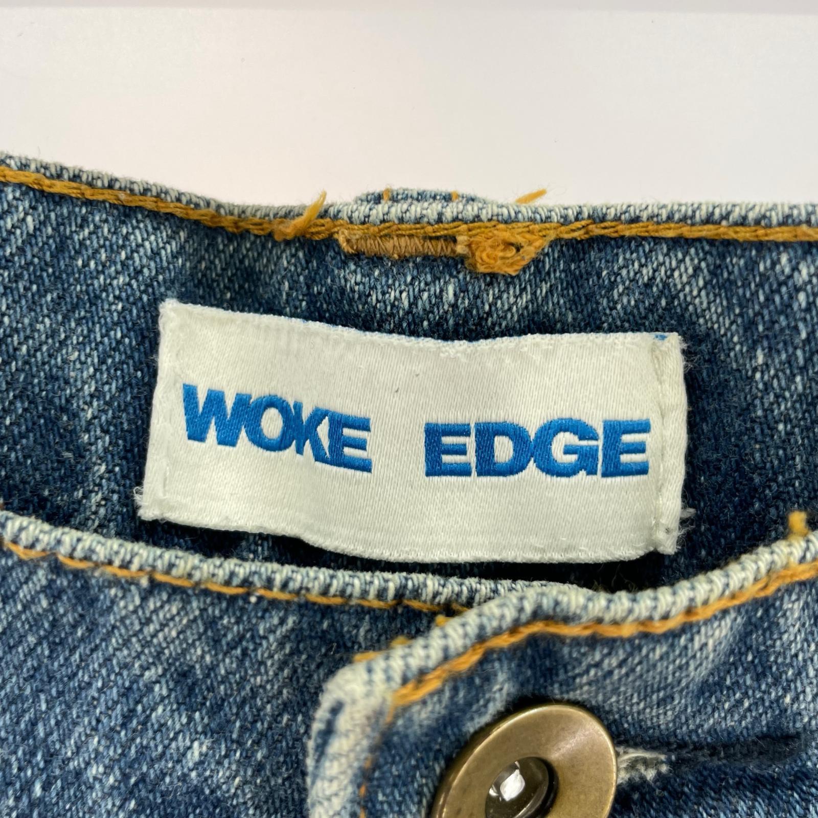 デニムパンツ Patchwork Denim ブルー